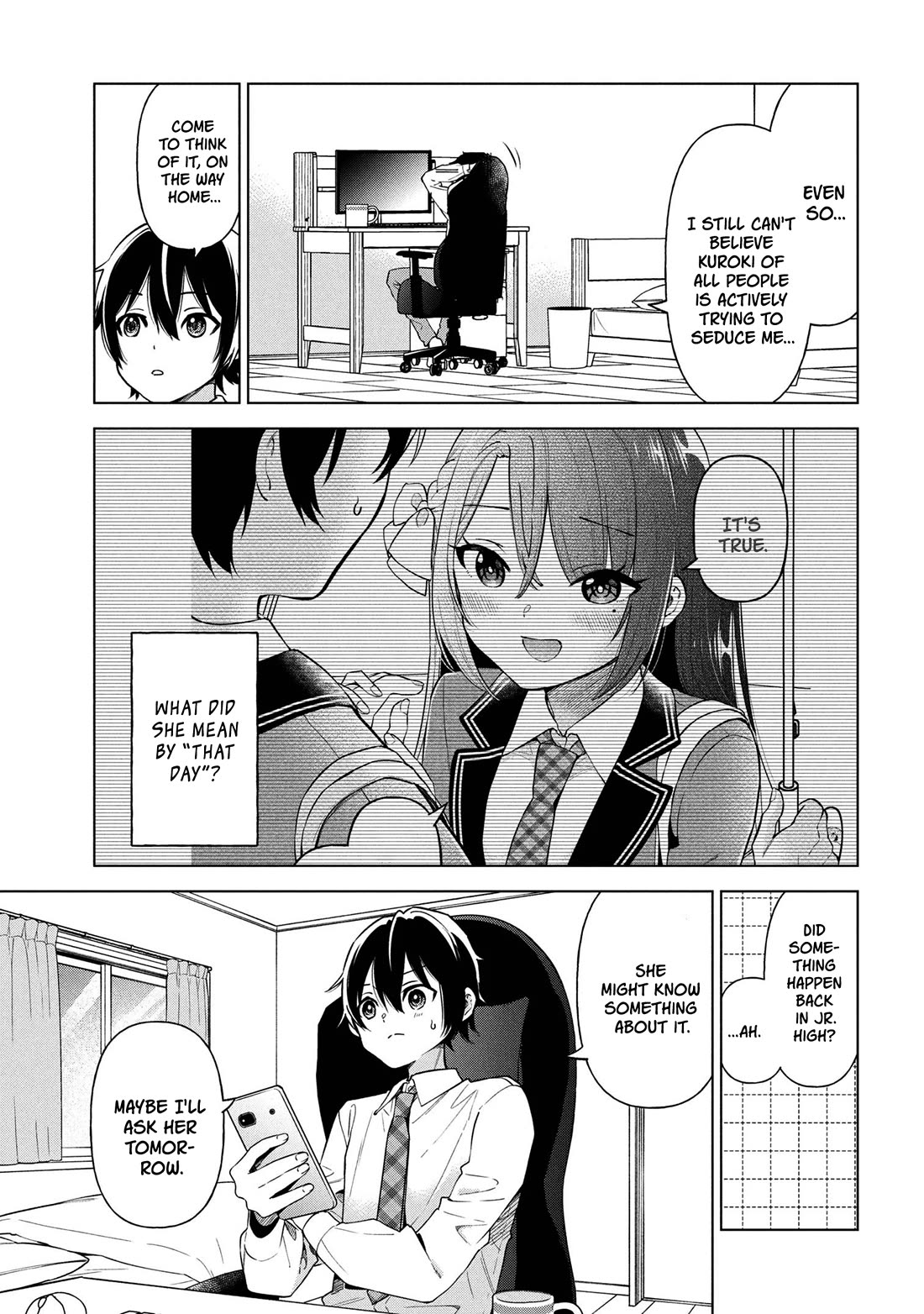 When the Introverted Me Got Surrounded by S-Tier Beauties After a Seat Change, a Secret Relationship Began Chapter 4 page 5 - Chapter 4
