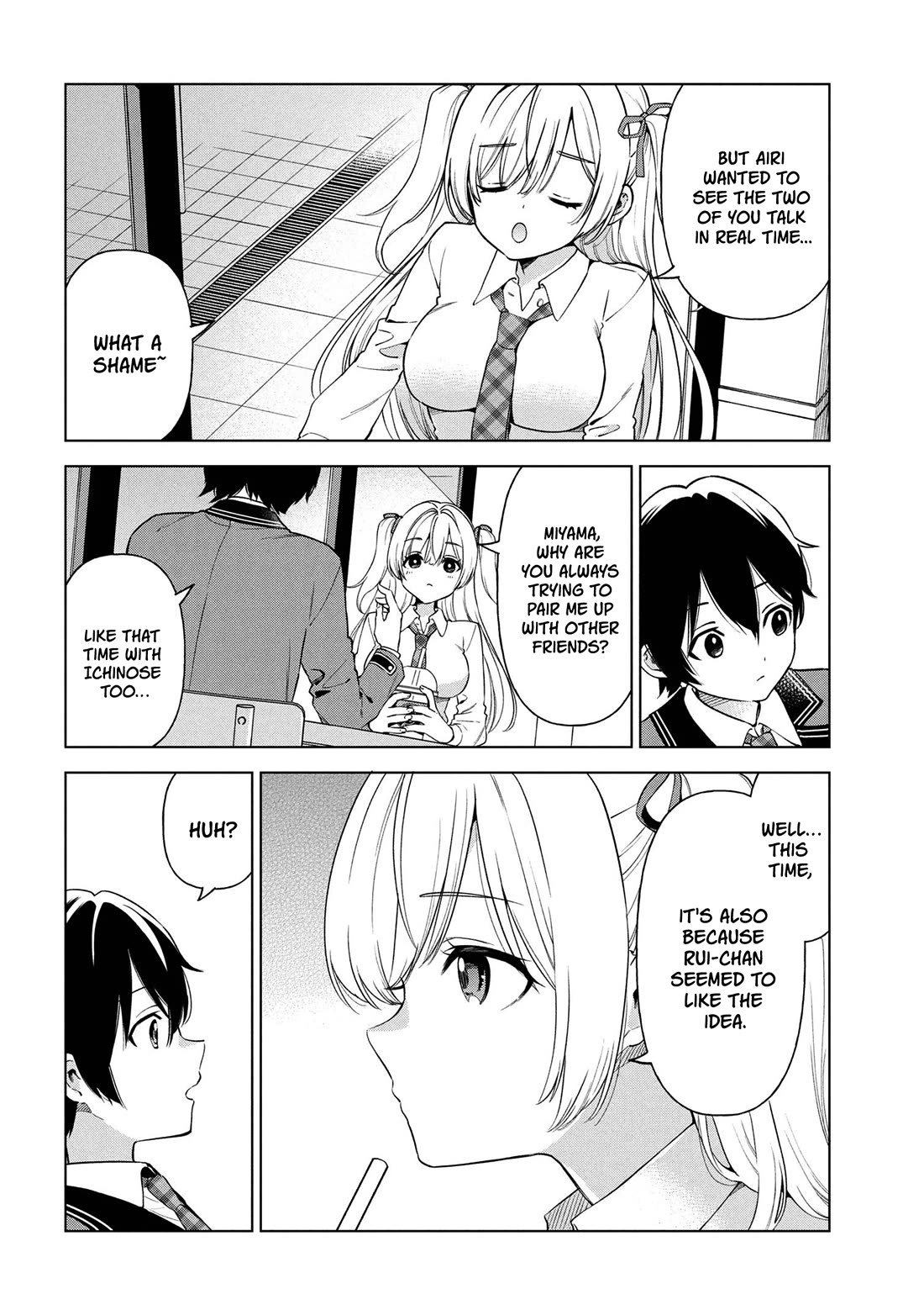 When the Introverted Me Got Surrounded by S-Tier Beauties After a Seat Change, a Secret Relationship Began Chapter 5 page 12 - Chapter 5