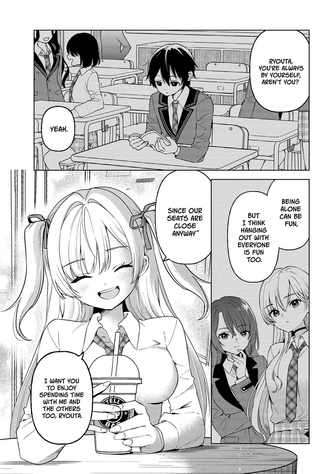 When the Introverted Me Got Surrounded by S-Tier Beauties After a Seat Change, a Secret Relationship Began Chapter 5 page 13 - Chapter 5