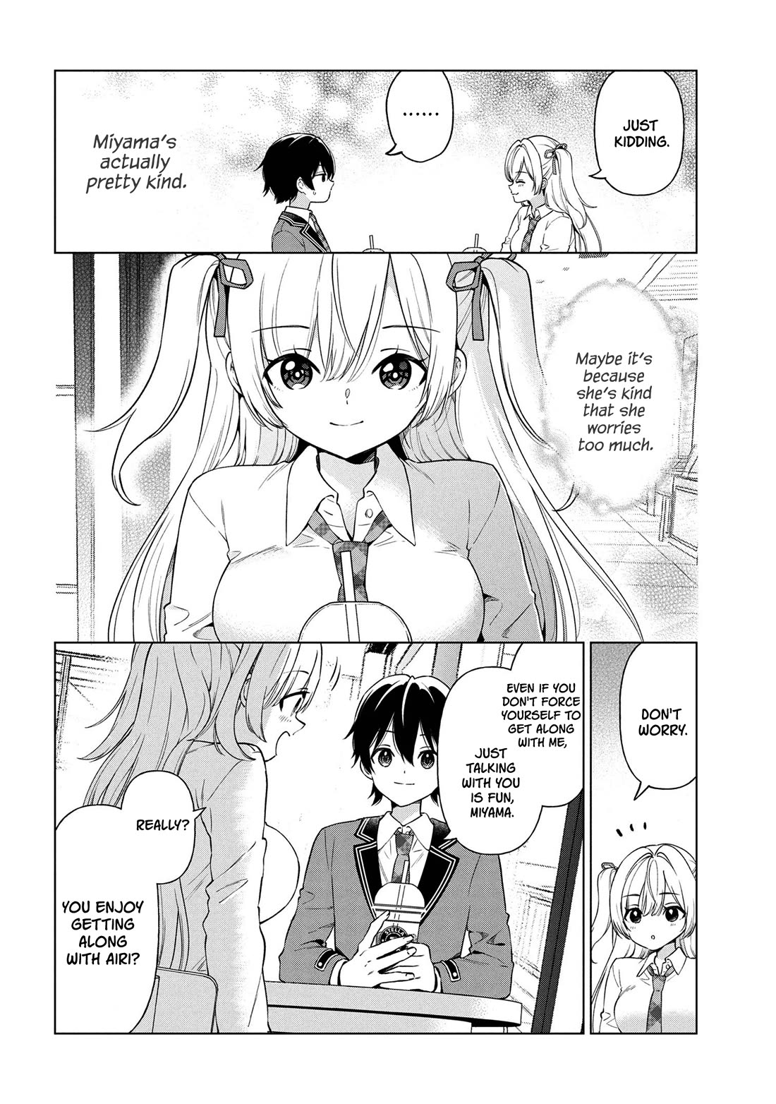 When the Introverted Me Got Surrounded by S-Tier Beauties After a Seat Change, a Secret Relationship Began Chapter 5 page 14 - Chapter 5