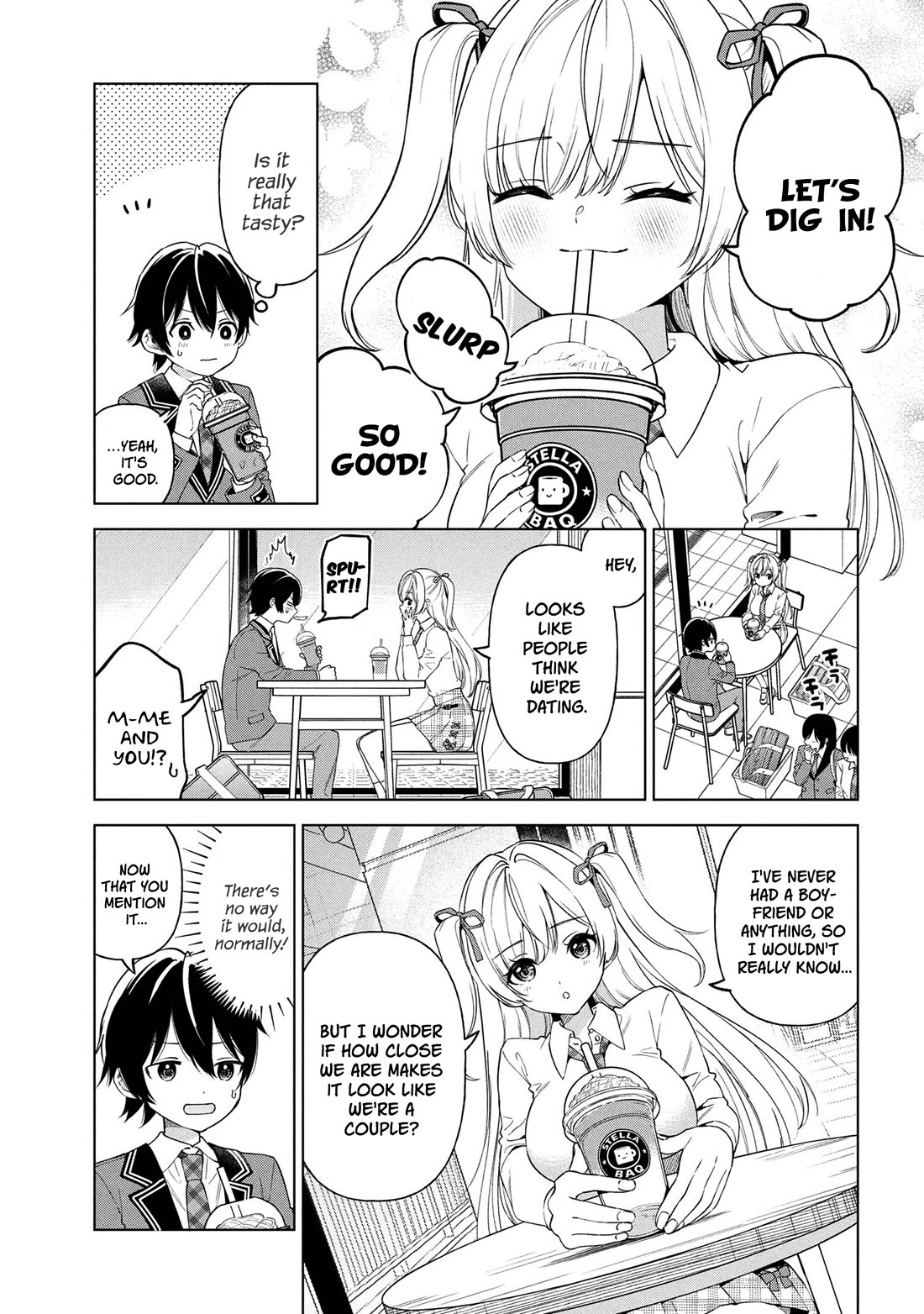 When the Introverted Me Got Surrounded by S-Tier Beauties After a Seat Change, a Secret Relationship Began Chapter 5 page 5 - Chapter 5
