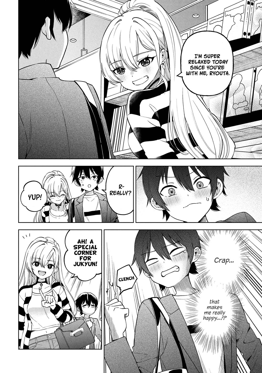 When the Introverted Me Got Surrounded by S-Tier Beauties After a Seat Change, a Secret Relationship Began Chapter 6 page 12 - Chapter 6