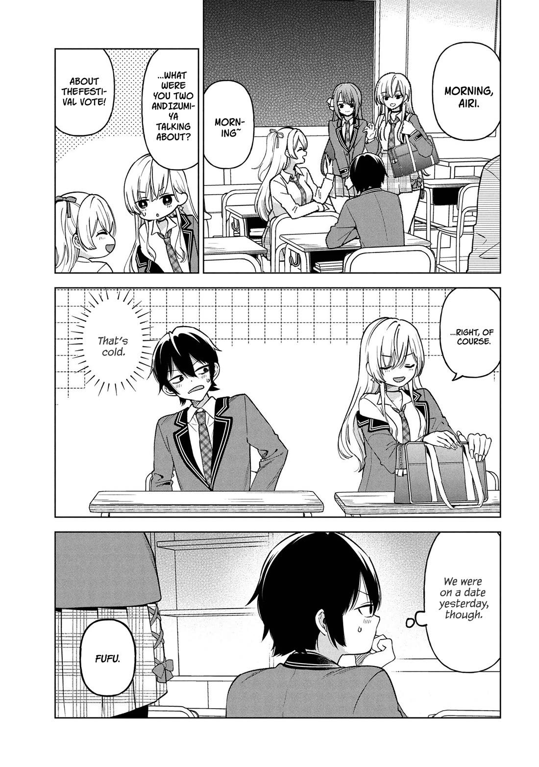 When the Introverted Me Got Surrounded by S-Tier Beauties After a Seat Change, a Secret Relationship Began Chapter 7 page 22 - Chapter 7