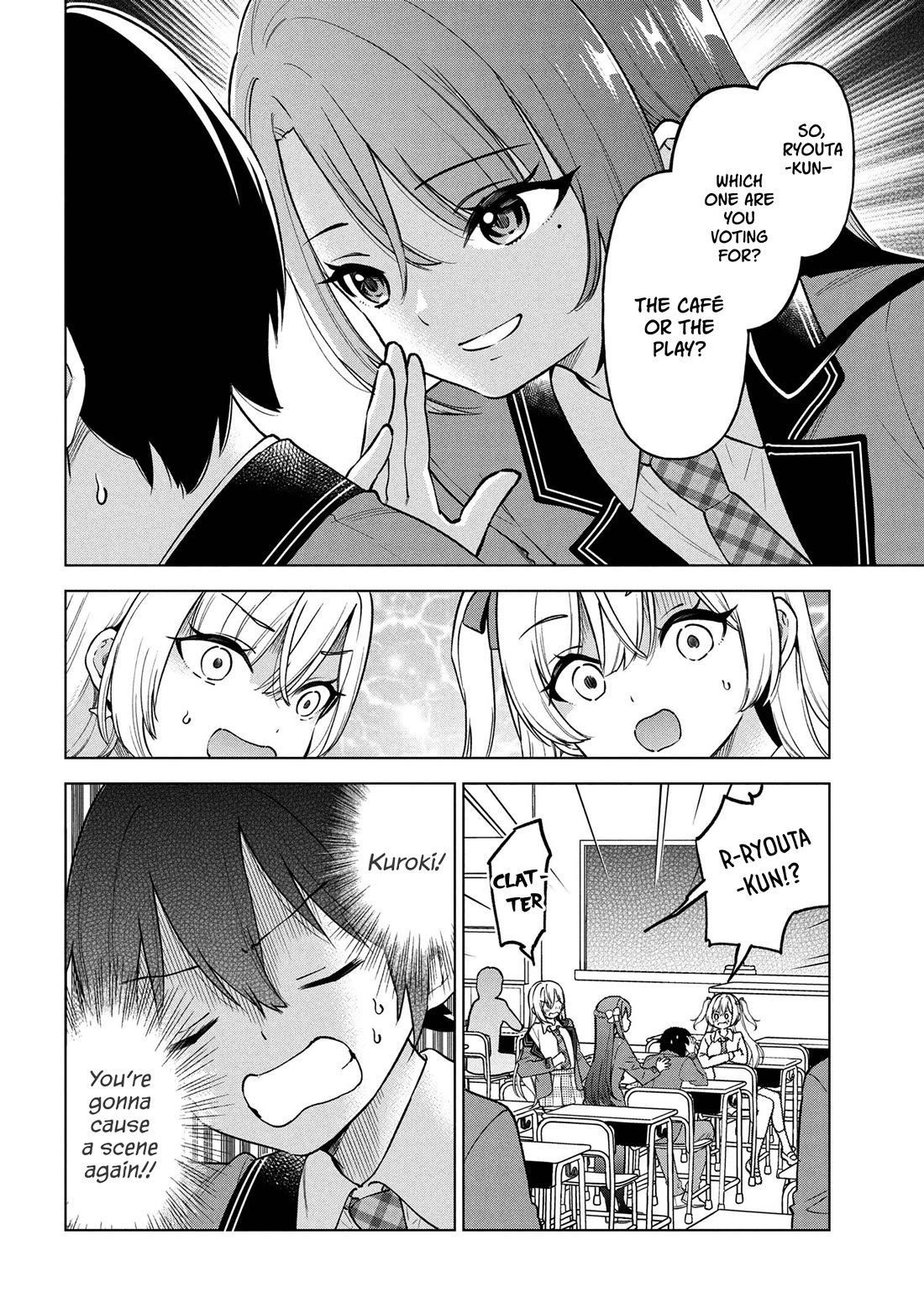 When the Introverted Me Got Surrounded by S-Tier Beauties After a Seat Change, a Secret Relationship Began Chapter 7 page 23 - Chapter 7