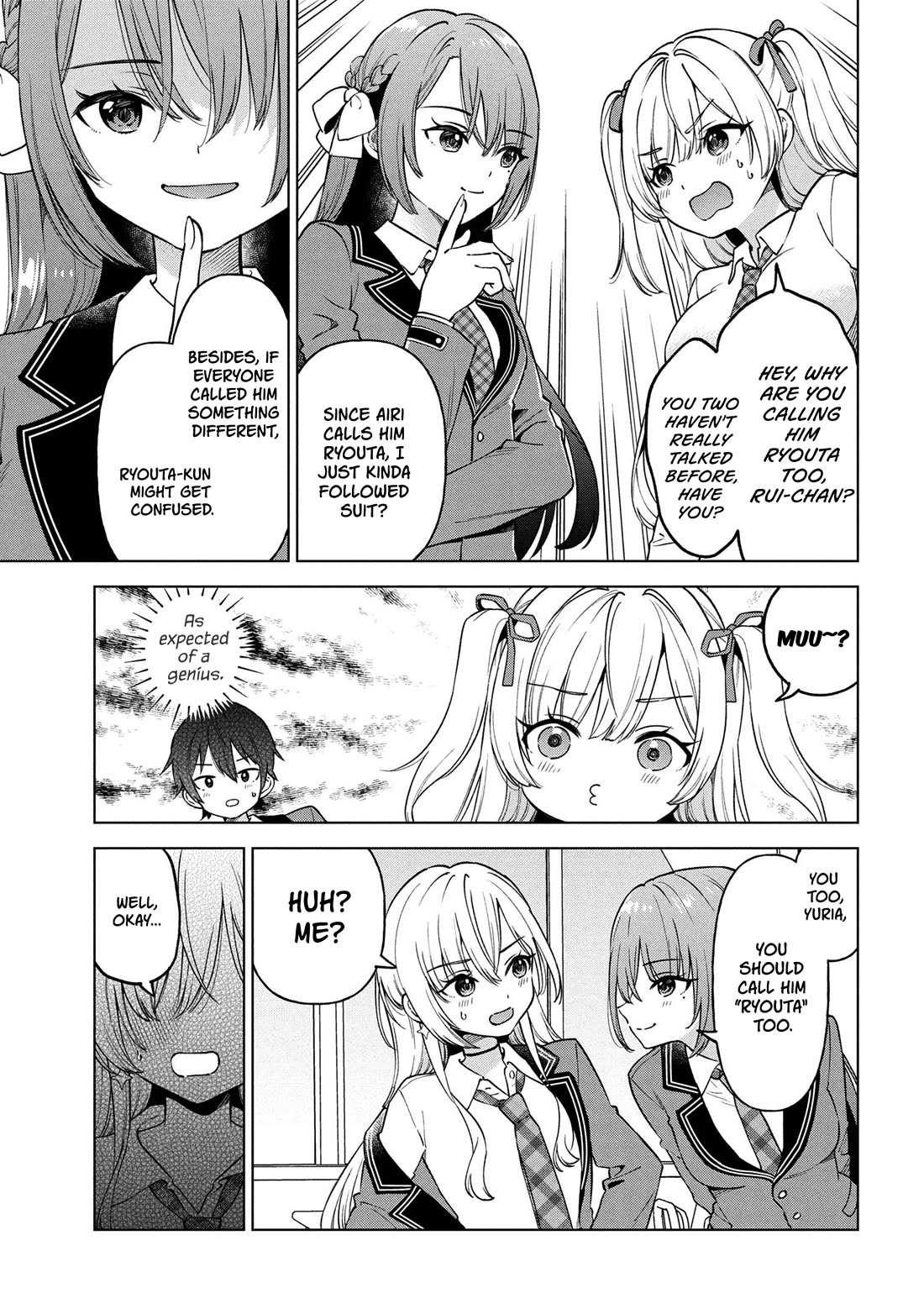 When the Introverted Me Got Surrounded by S-Tier Beauties After a Seat Change, a Secret Relationship Began Chapter 7 page 24 - Chapter 7