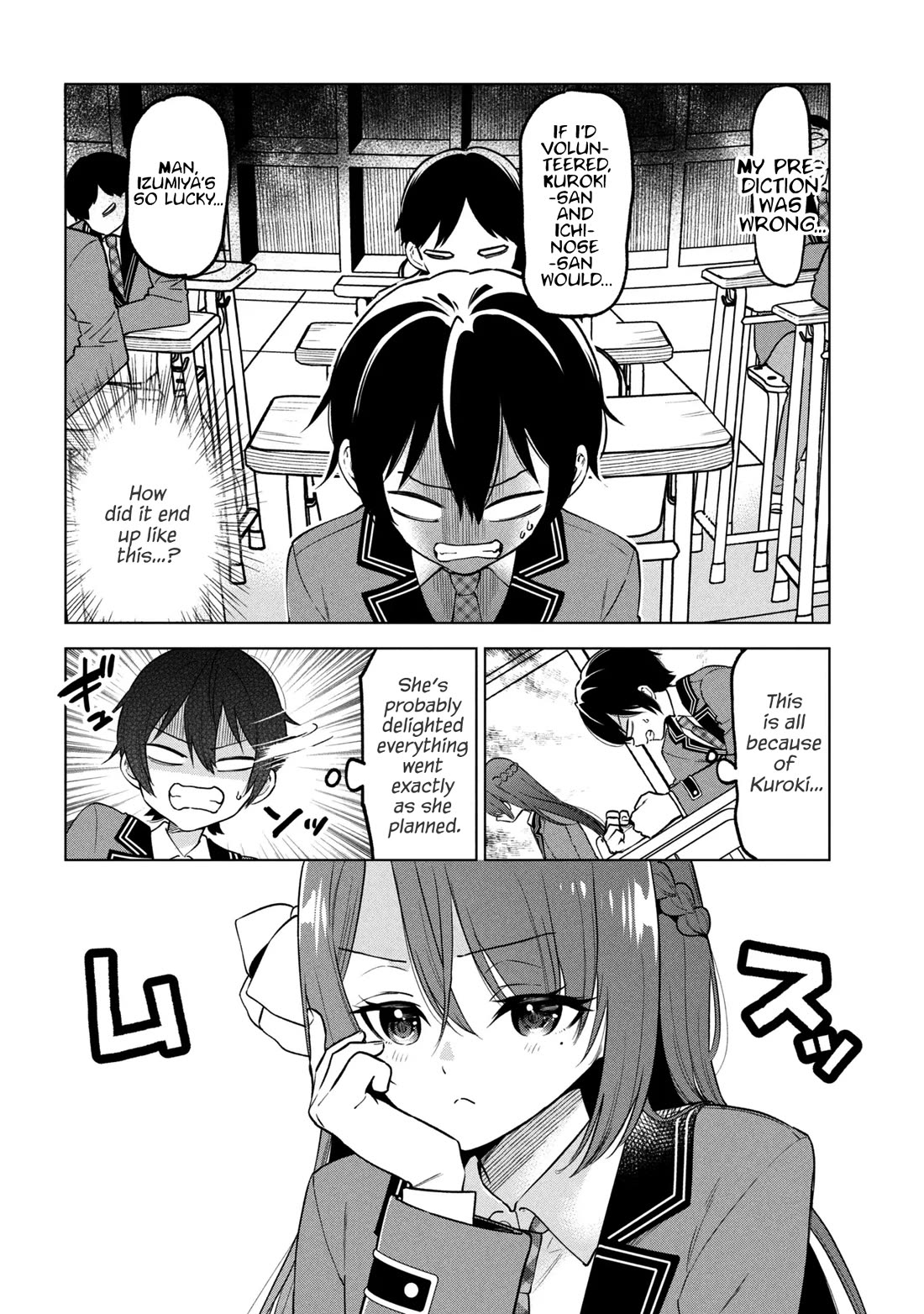 When the Introverted Me Got Surrounded by S-Tier Beauties After a Seat Change, a Secret Relationship Began Chapter 8 page 10 - Chapter 8