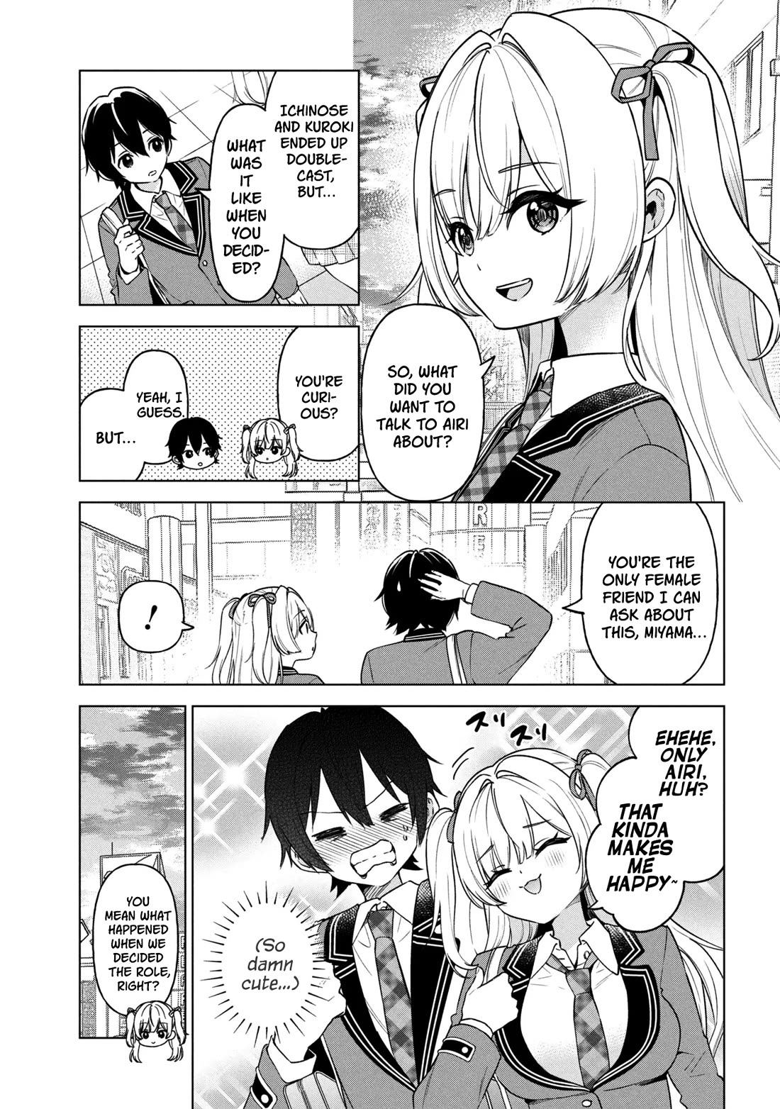 When the Introverted Me Got Surrounded by S-Tier Beauties After a Seat Change, a Secret Relationship Began Chapter 8 page 13 - Chapter 8