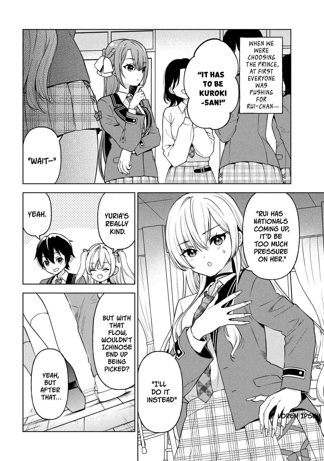 When the Introverted Me Got Surrounded by S-Tier Beauties After a Seat Change, a Secret Relationship Began Chapter 8 page 14 - Chapter 8