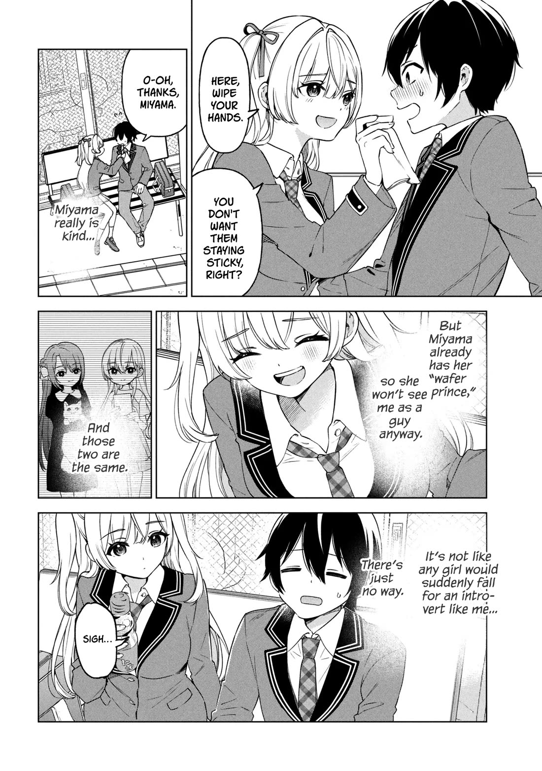 When the Introverted Me Got Surrounded by S-Tier Beauties After a Seat Change, a Secret Relationship Began Chapter 8 page 24 - Chapter 8