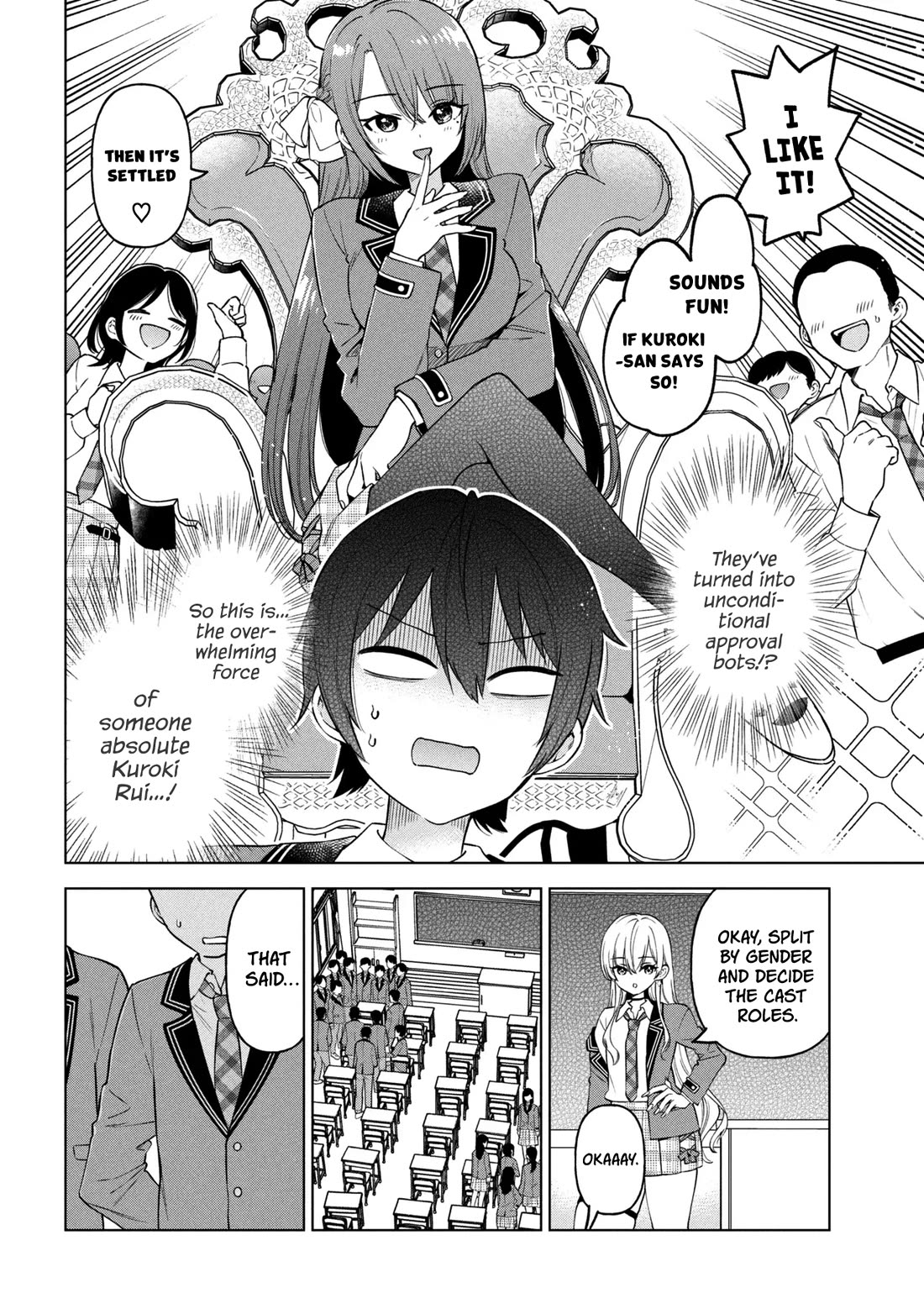 When the Introverted Me Got Surrounded by S-Tier Beauties After a Seat Change, a Secret Relationship Began Chapter 8 page 4 - Chapter 8