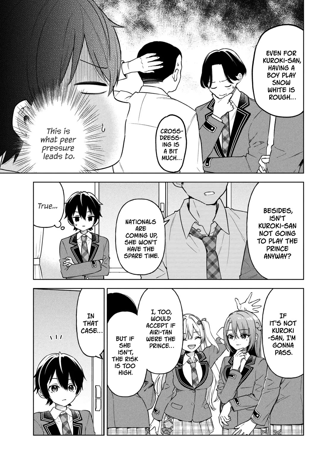 When the Introverted Me Got Surrounded by S-Tier Beauties After a Seat Change, a Secret Relationship Began Chapter 8 page 5 - Chapter 8