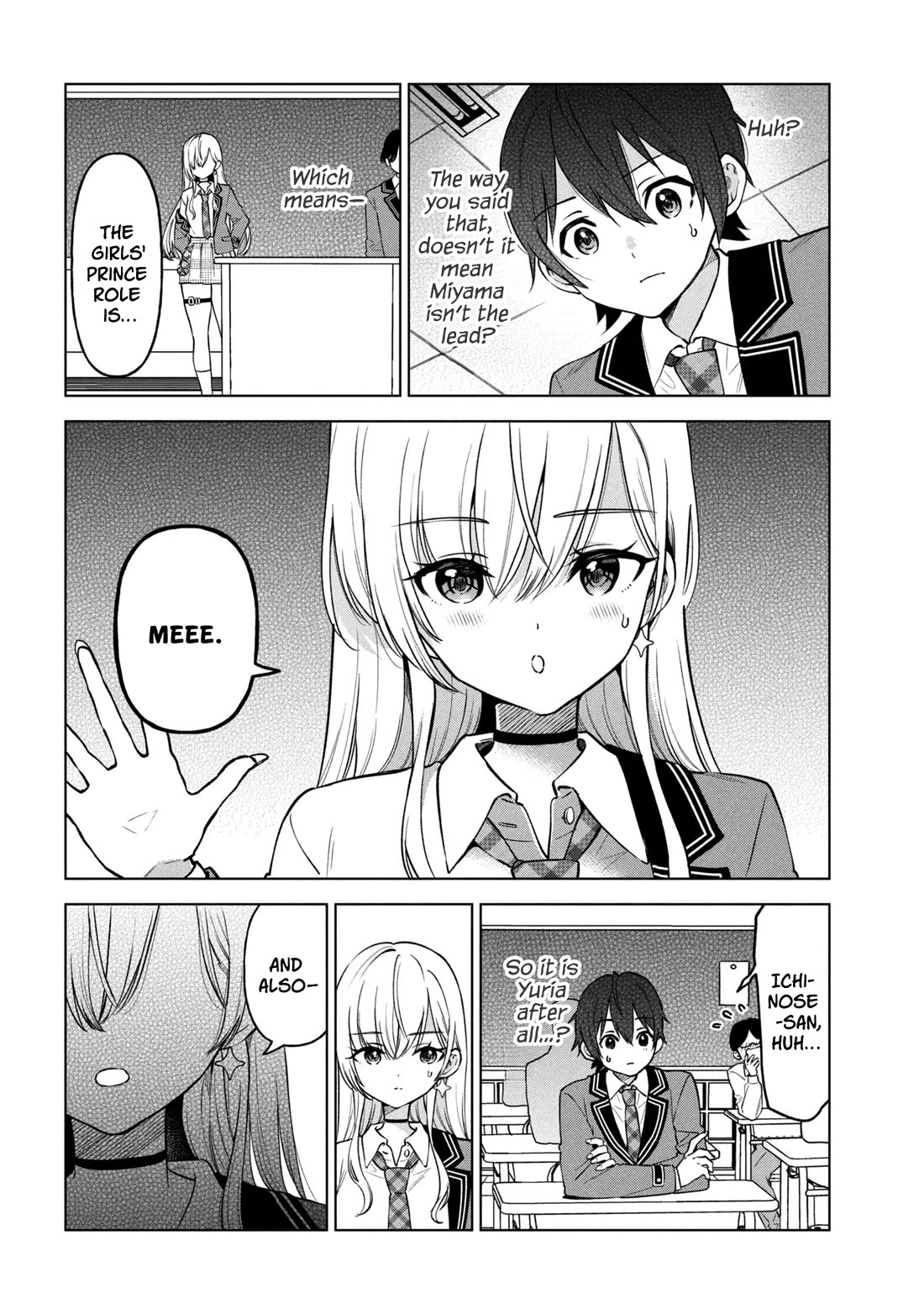 When the Introverted Me Got Surrounded by S-Tier Beauties After a Seat Change, a Secret Relationship Began Chapter 8 page 8 - Chapter 8