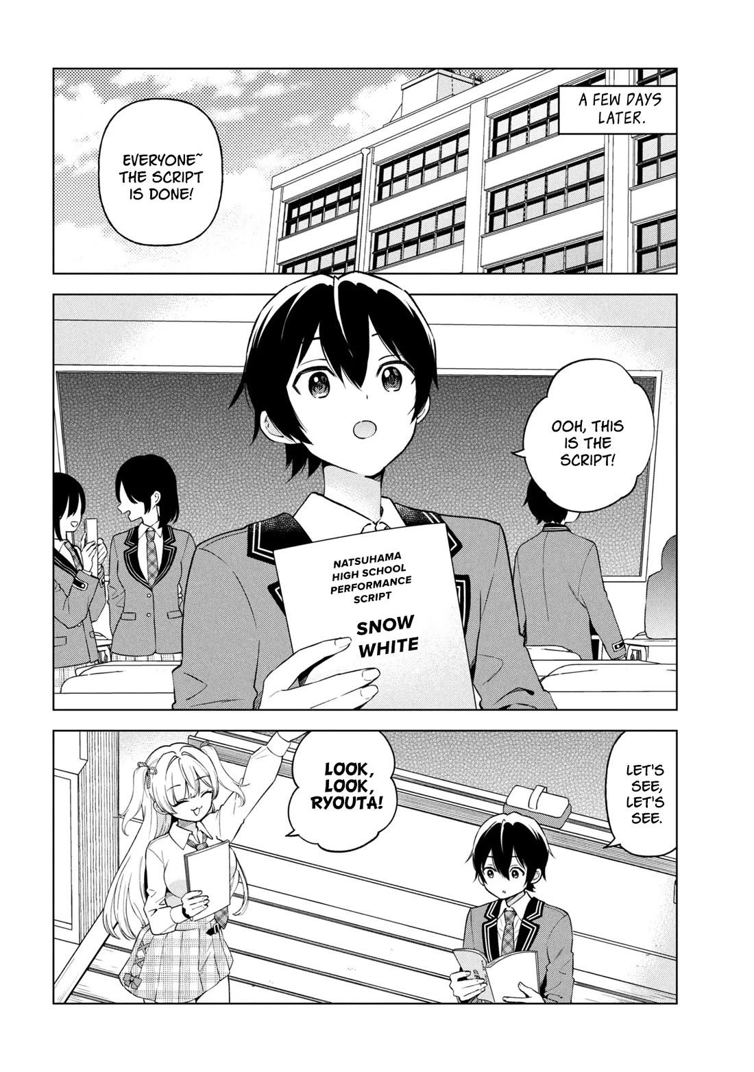 When the Introverted Me Got Surrounded by S-Tier Beauties After a Seat Change, a Secret Relationship Began Chapter 9 page 14 - Chapter 9