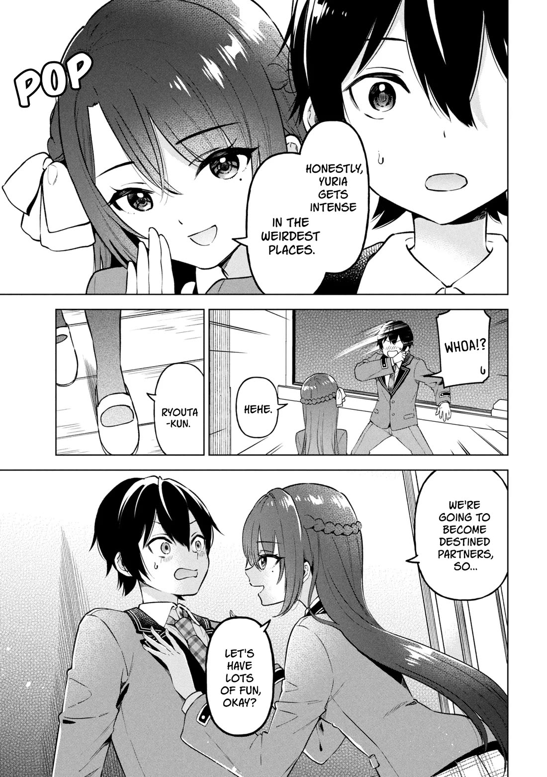 When the Introverted Me Got Surrounded by S-Tier Beauties After a Seat Change, a Secret Relationship Began Chapter 9 page 19 - Chapter 9