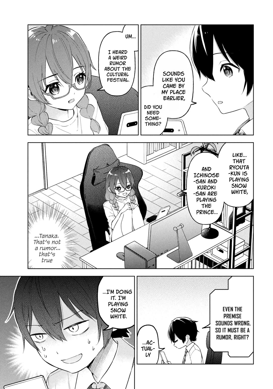 When the Introverted Me Got Surrounded by S-Tier Beauties After a Seat Change, a Secret Relationship Began Chapter 9 page 3 - Chapter 9