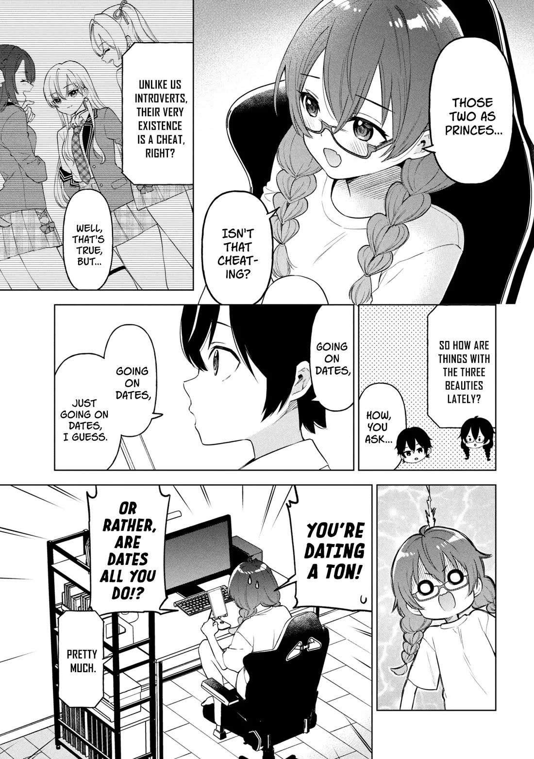 When the Introverted Me Got Surrounded by S-Tier Beauties After a Seat Change, a Secret Relationship Began Chapter 9 page 7 - Chapter 9