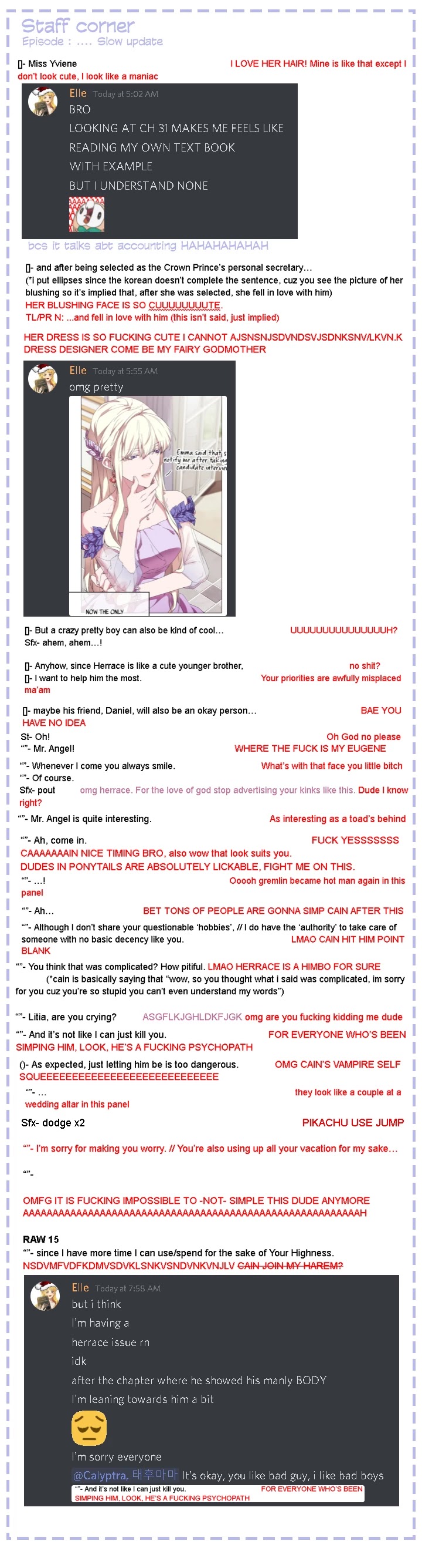 When the Villainess Loves Chapter 31 page 31 - Chapter 31