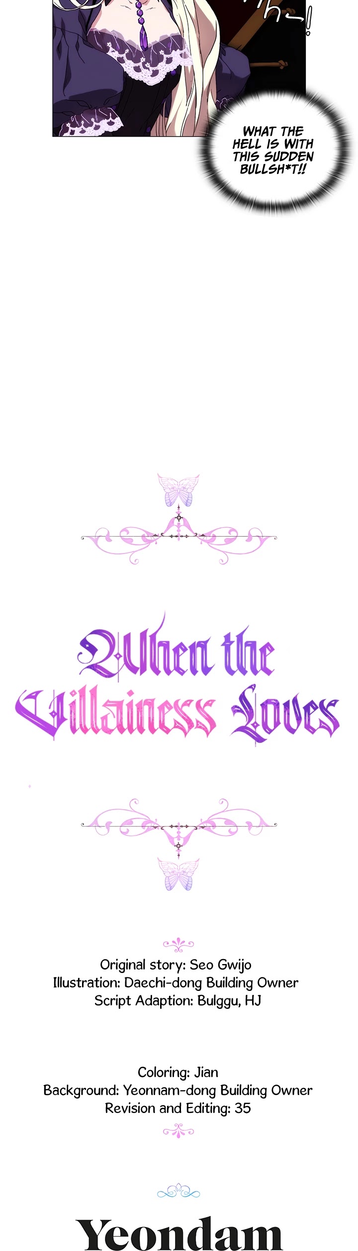 When the Villainess Loves Chapter 38 page 30 - Chapter 38