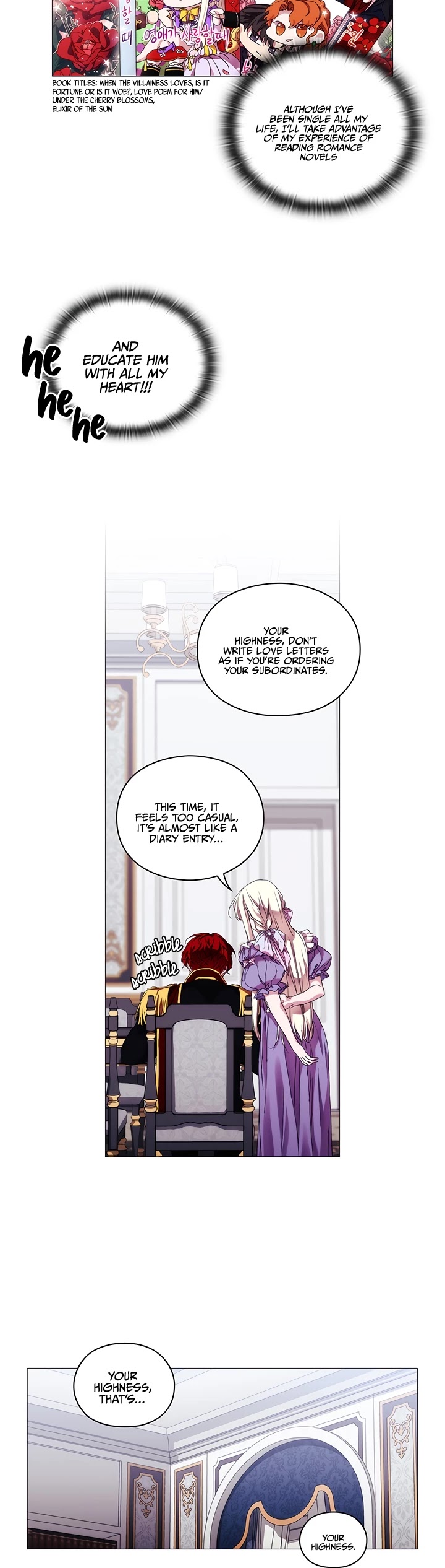 When the Villainess Loves Chapter 45 page 19 - Chapter 45