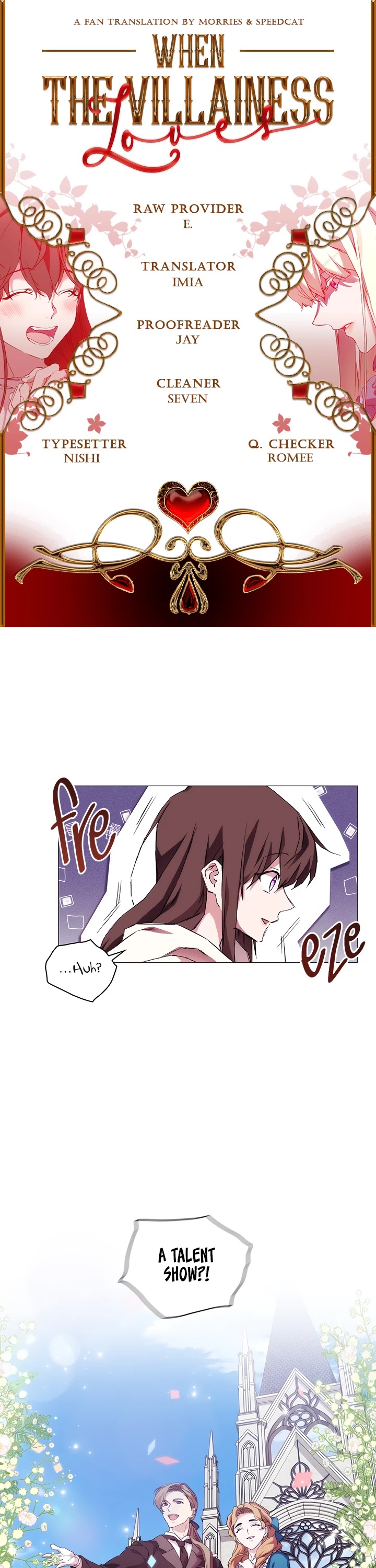 When the Villainess Loves Chapter 52 page 1 - Chapter 52