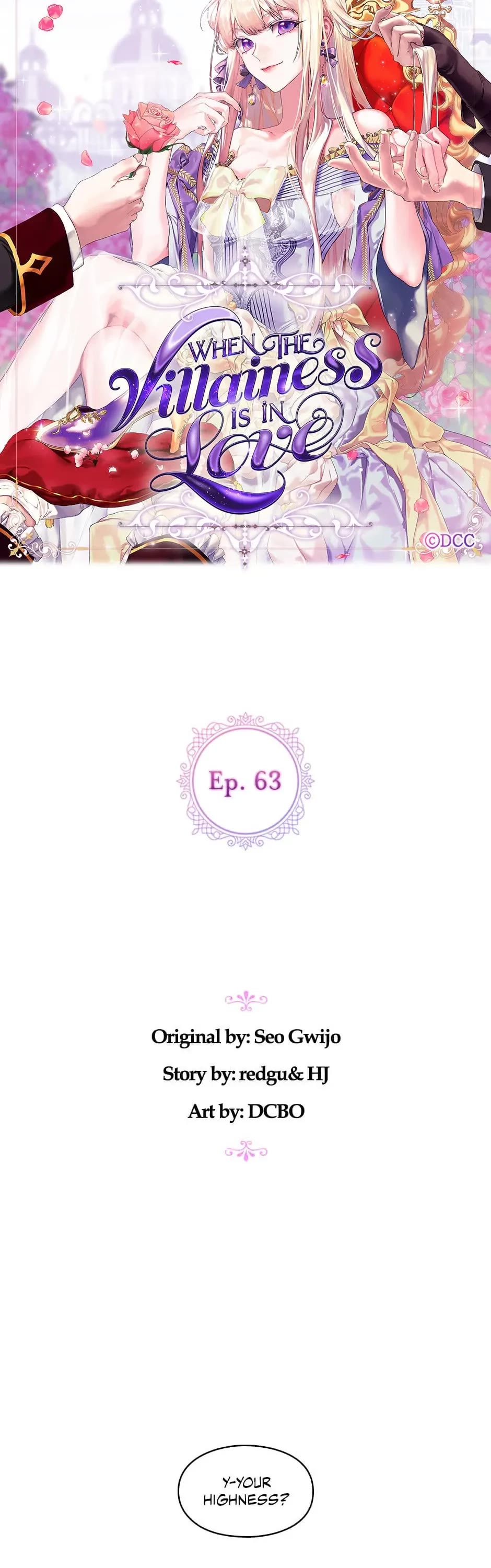 When the Villainess Loves Chapter 63 page 8 - Chapter 63