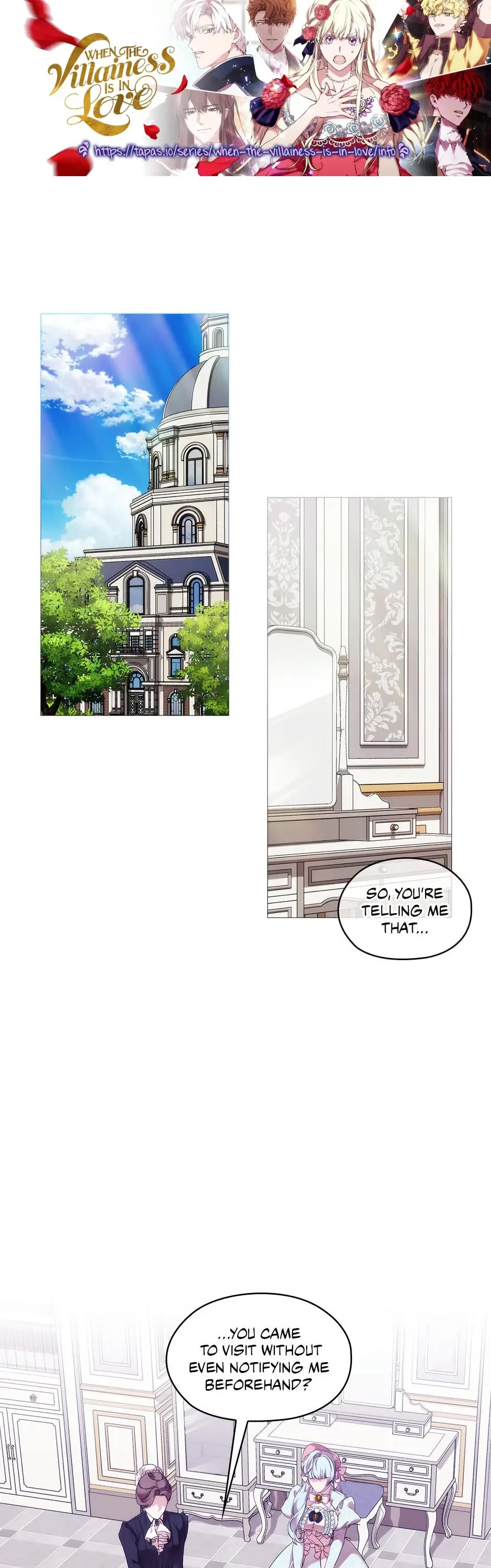 When the Villainess Loves Chapter 67 page 1 - Chapter 67
