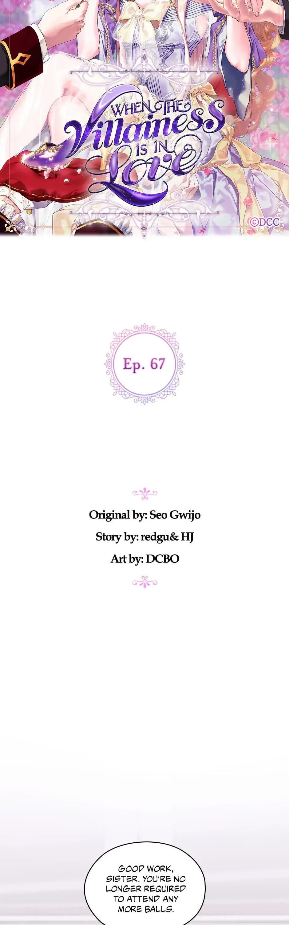 When the Villainess Loves Chapter 67 page 18 - Chapter 67