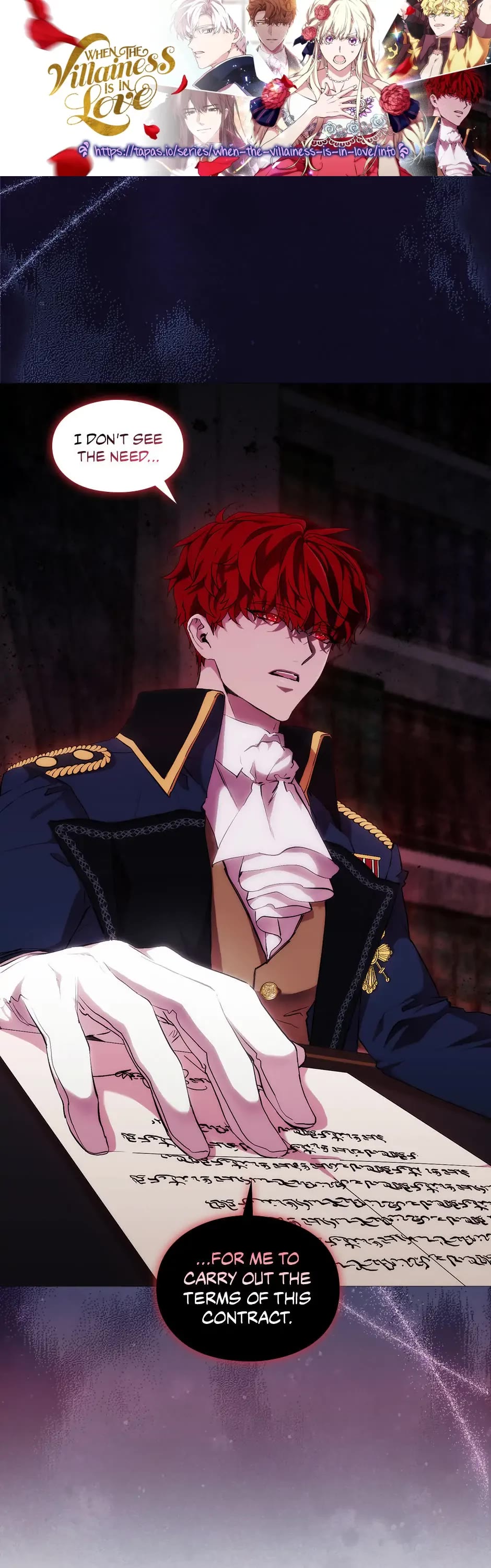 When the Villainess Loves Chapter 69 page 1 - Chapter 69