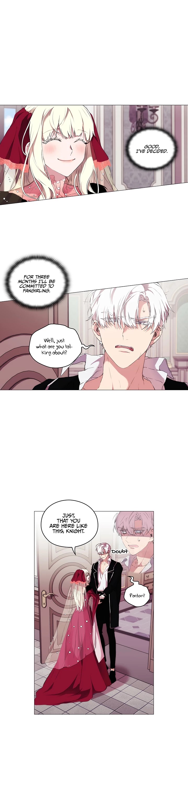 When the Villainess Loves Chapter 8 page 1 - Chapter 8