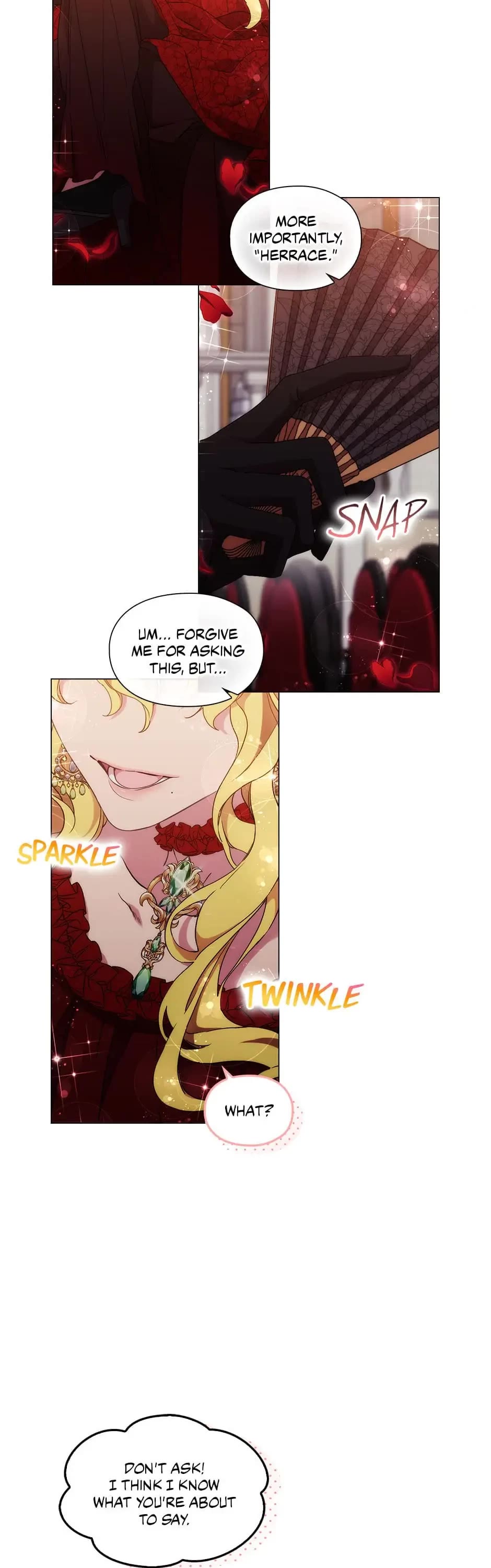 When the Villainess Loves Chapter 81 page 7 - Chapter 81