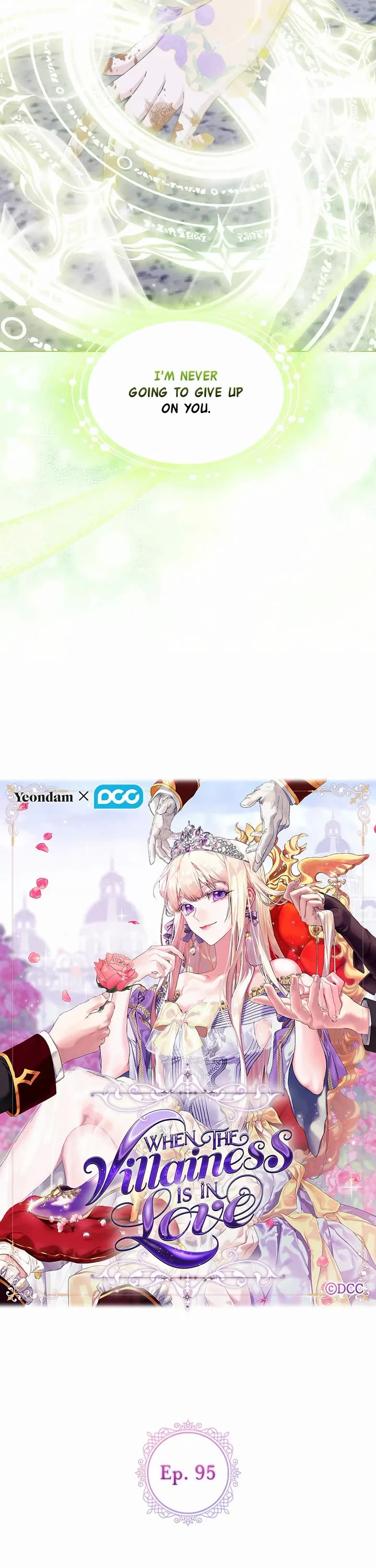 When the Villainess Loves Chapter 95 page 12 - Chapter 95