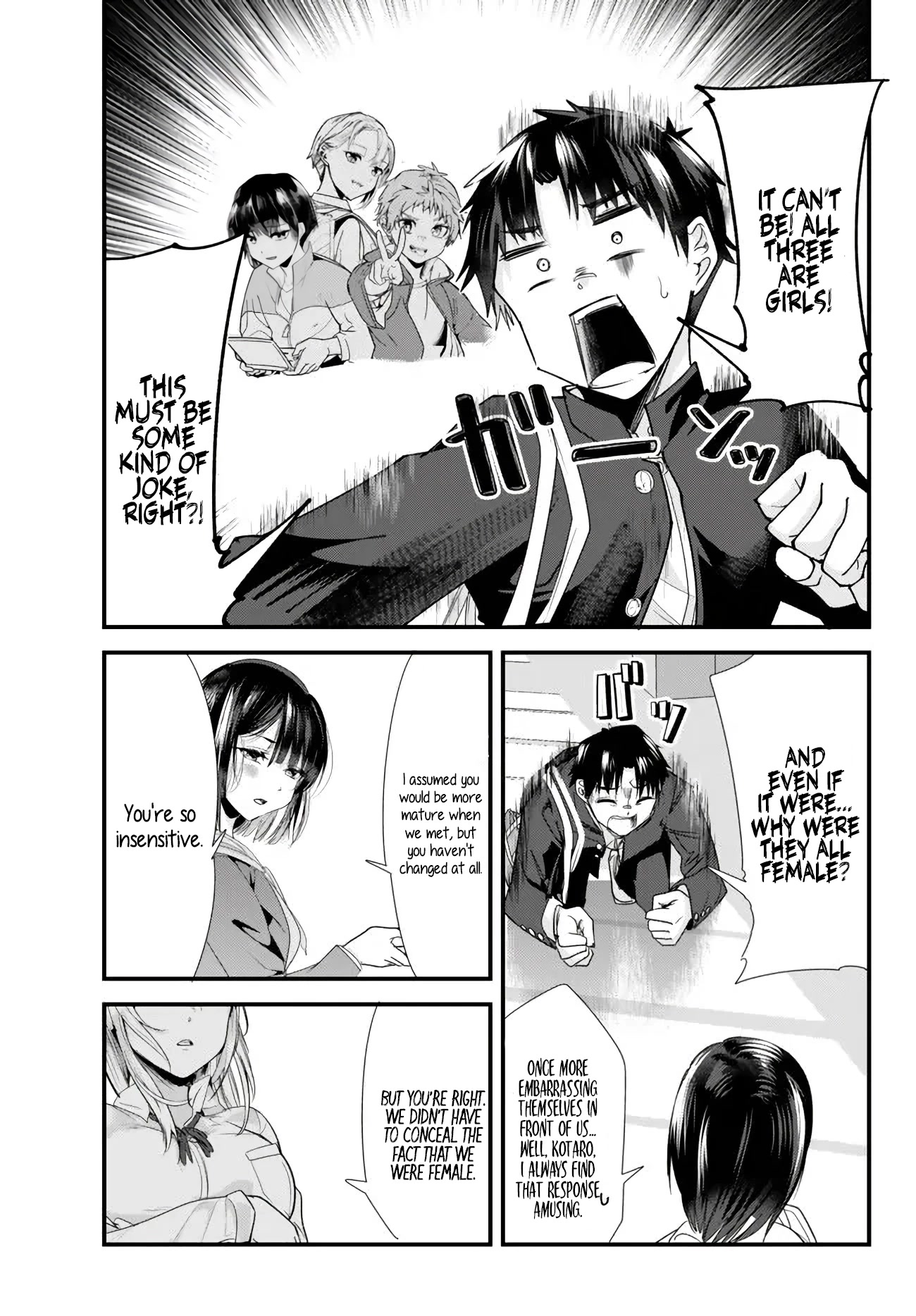When Trying to Get Back at the Hometown Bullies, Another Battle Began Chapter 1 page 12 - Chapter 1: The battle without friendship began.