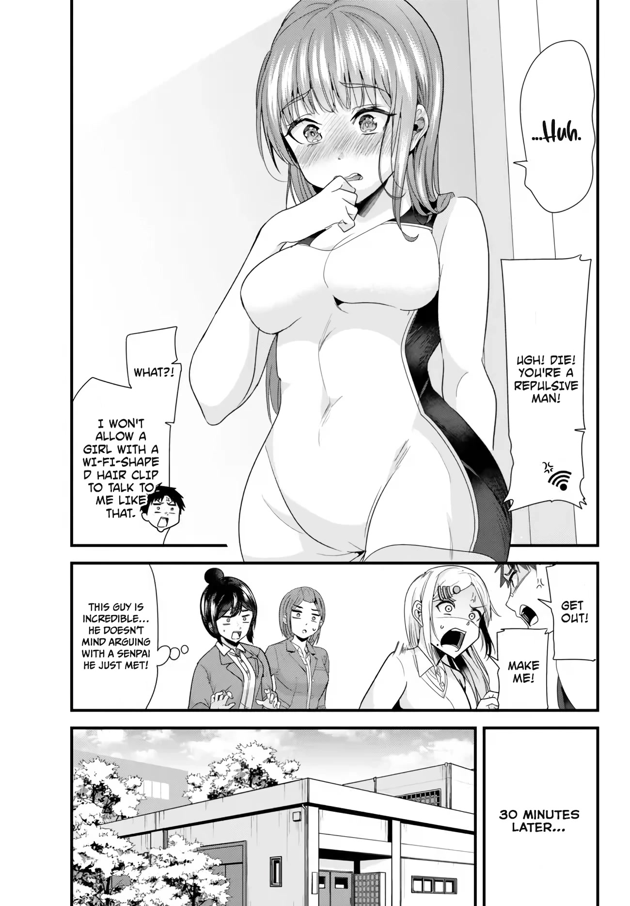 When Trying to Get Back at the Hometown Bullies, Another Battle Began Chapter 11 page 11 - Chapter 11: The battle against a WIFI girl has begun.