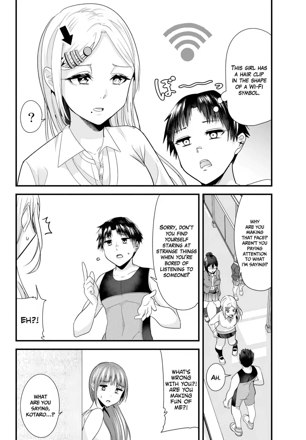 When Trying to Get Back at the Hometown Bullies, Another Battle Began Chapter 11 page 4 - Chapter 11: The battle against a WIFI girl has begun.
