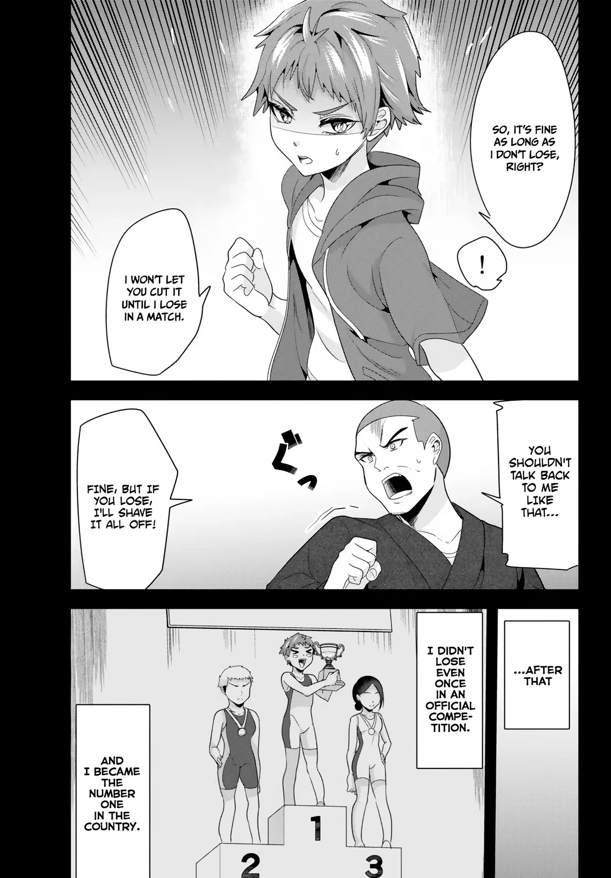 When Trying to Get Back at the Hometown Bullies, Another Battle Began Chapter 12 page 7 - Chapter 12: The battle to prevent haircuts begins.