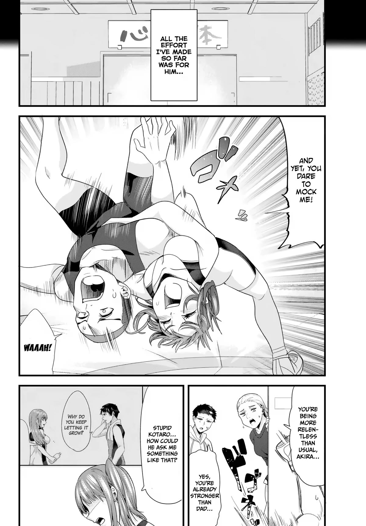 When Trying to Get Back at the Hometown Bullies, Another Battle Began Chapter 12 page 8 - Chapter 12: The battle to prevent haircuts begins.