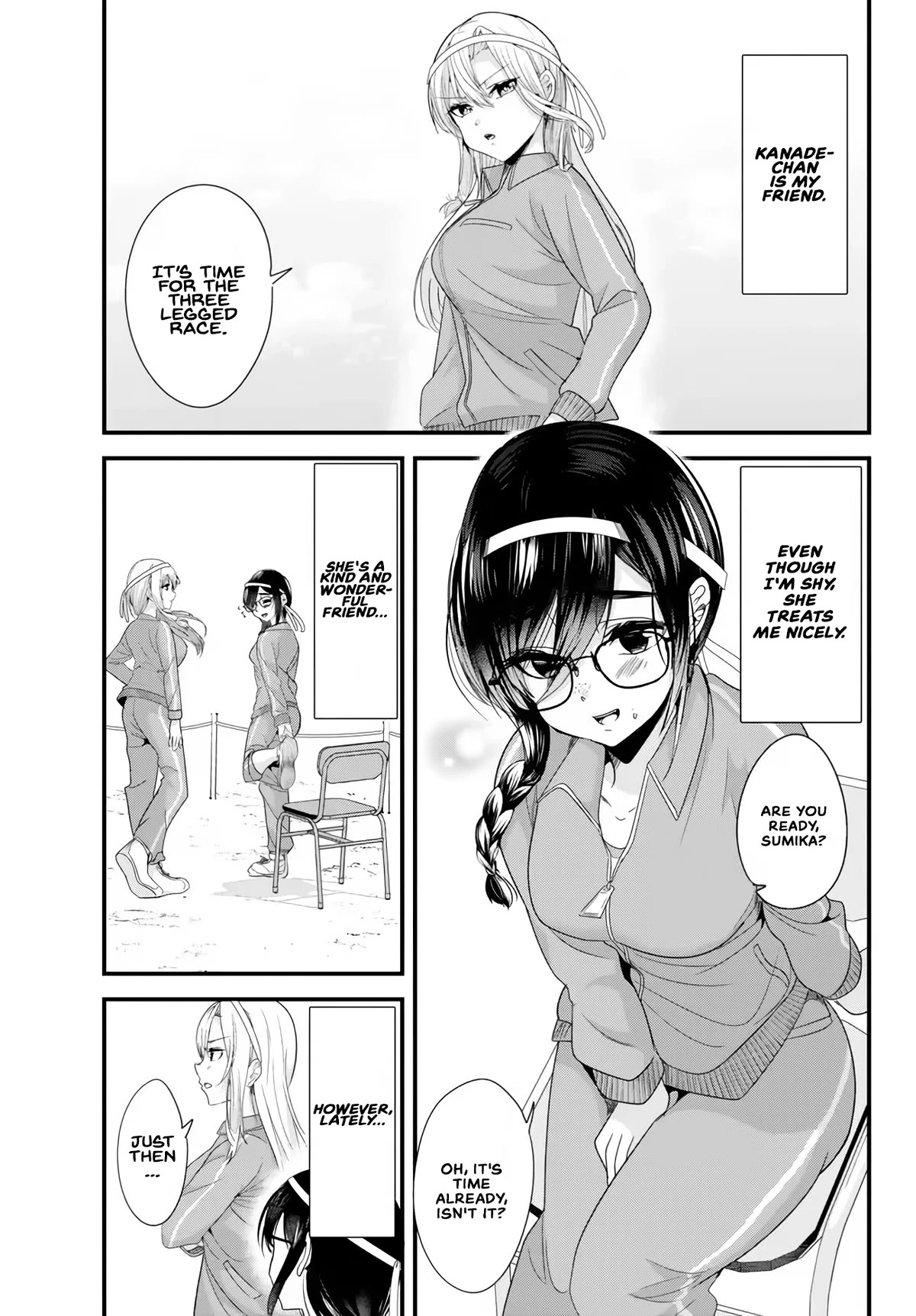When Trying to Get Back at the Hometown Bullies, Another Battle Began Chapter 14 page 1 - Chapter 14: A three-legged race battle began.