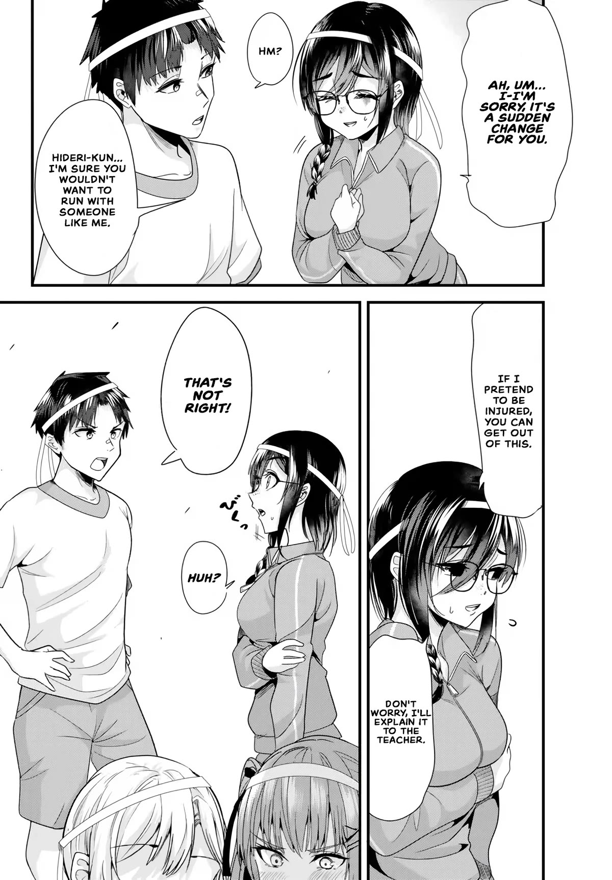 When Trying to Get Back at the Hometown Bullies, Another Battle Began Chapter 14 page 6 - Chapter 14: A three-legged race battle began.