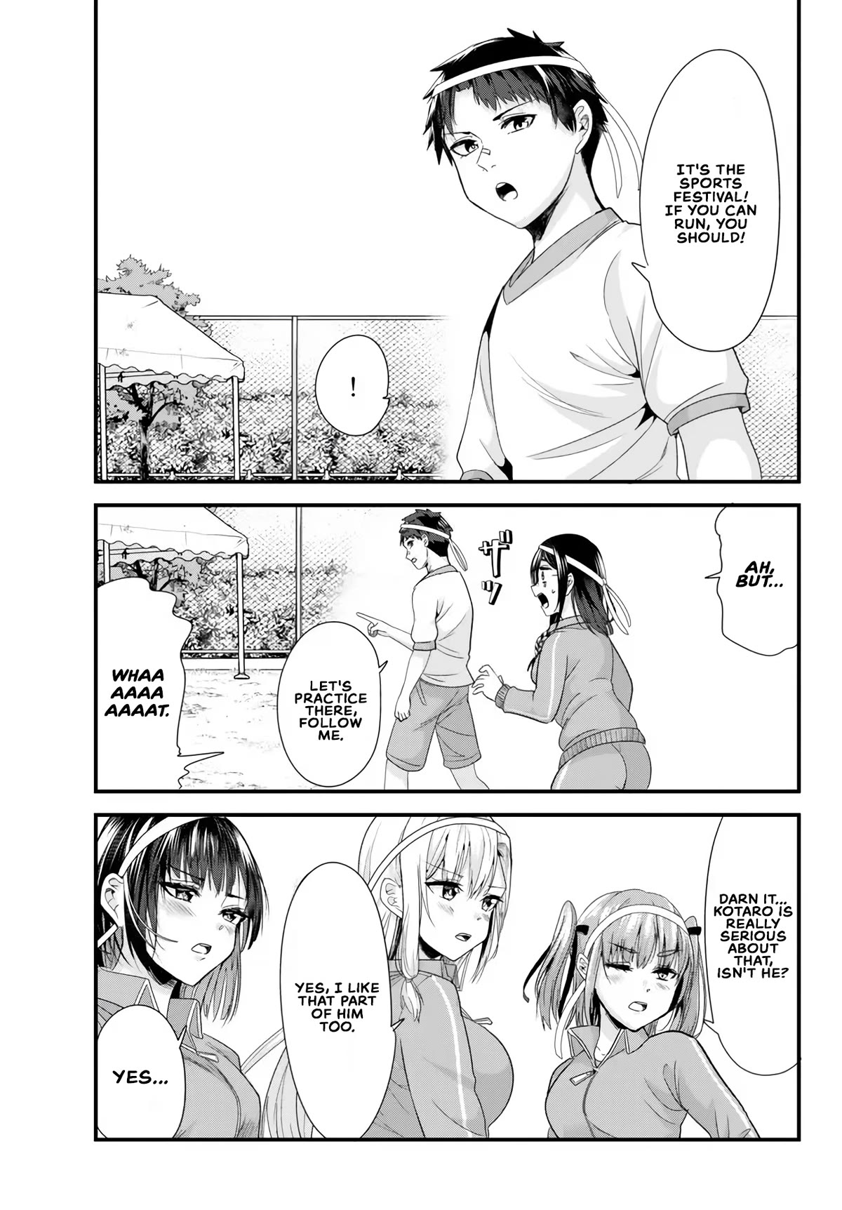When Trying to Get Back at the Hometown Bullies, Another Battle Began Chapter 14 page 7 - Chapter 14: A three-legged race battle began.
