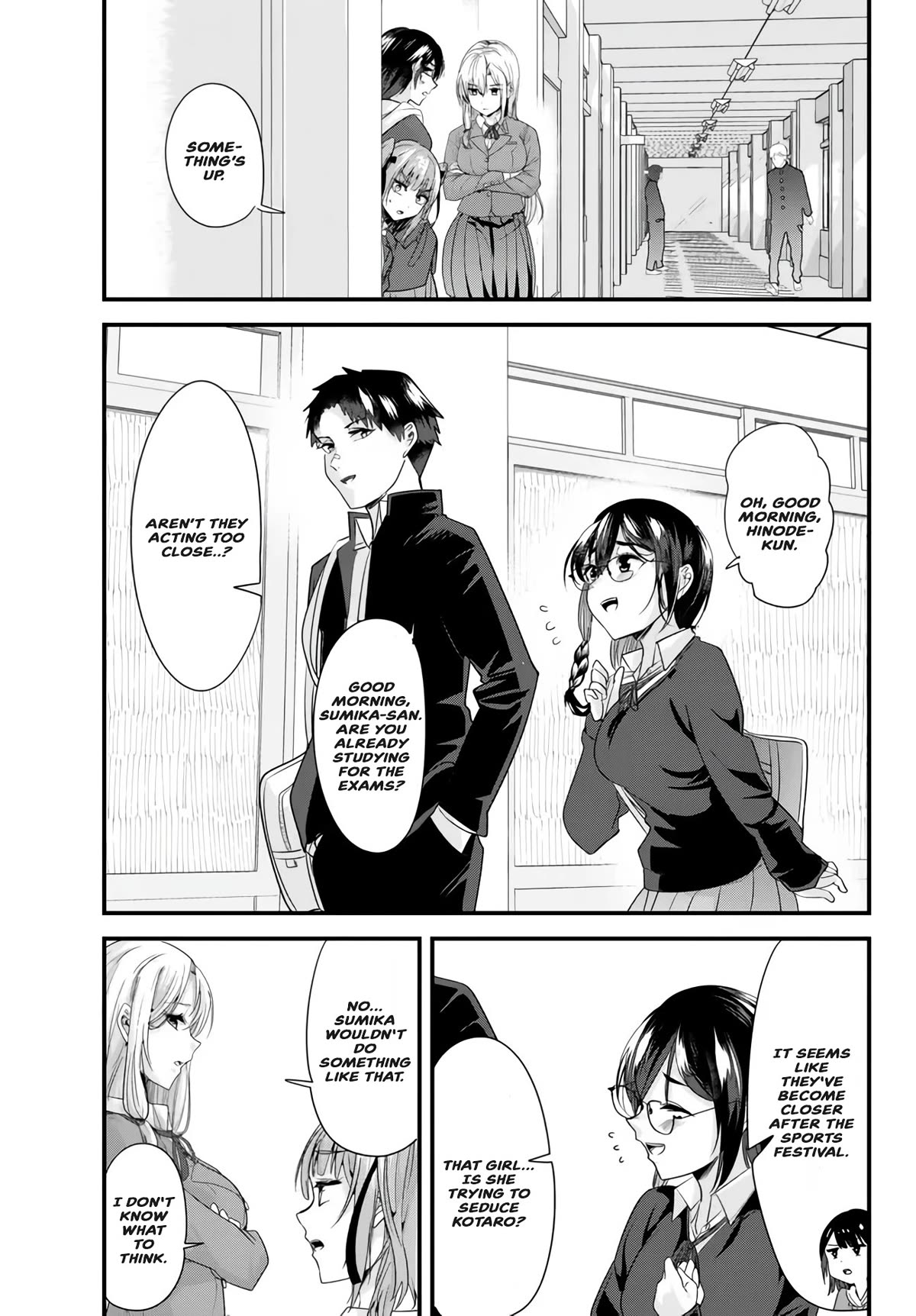 When Trying to Get Back at the Hometown Bullies, Another Battle Began Chapter 19.1 page 1 - Chapter 19.1: The battle for love at lunchtime