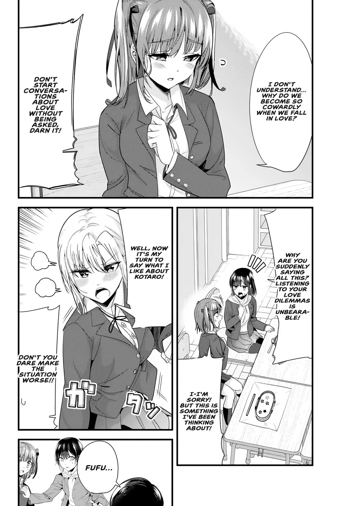 When Trying to Get Back at the Hometown Bullies, Another Battle Began Chapter 19.1 page 8 - Chapter 19.1: The battle for love at lunchtime