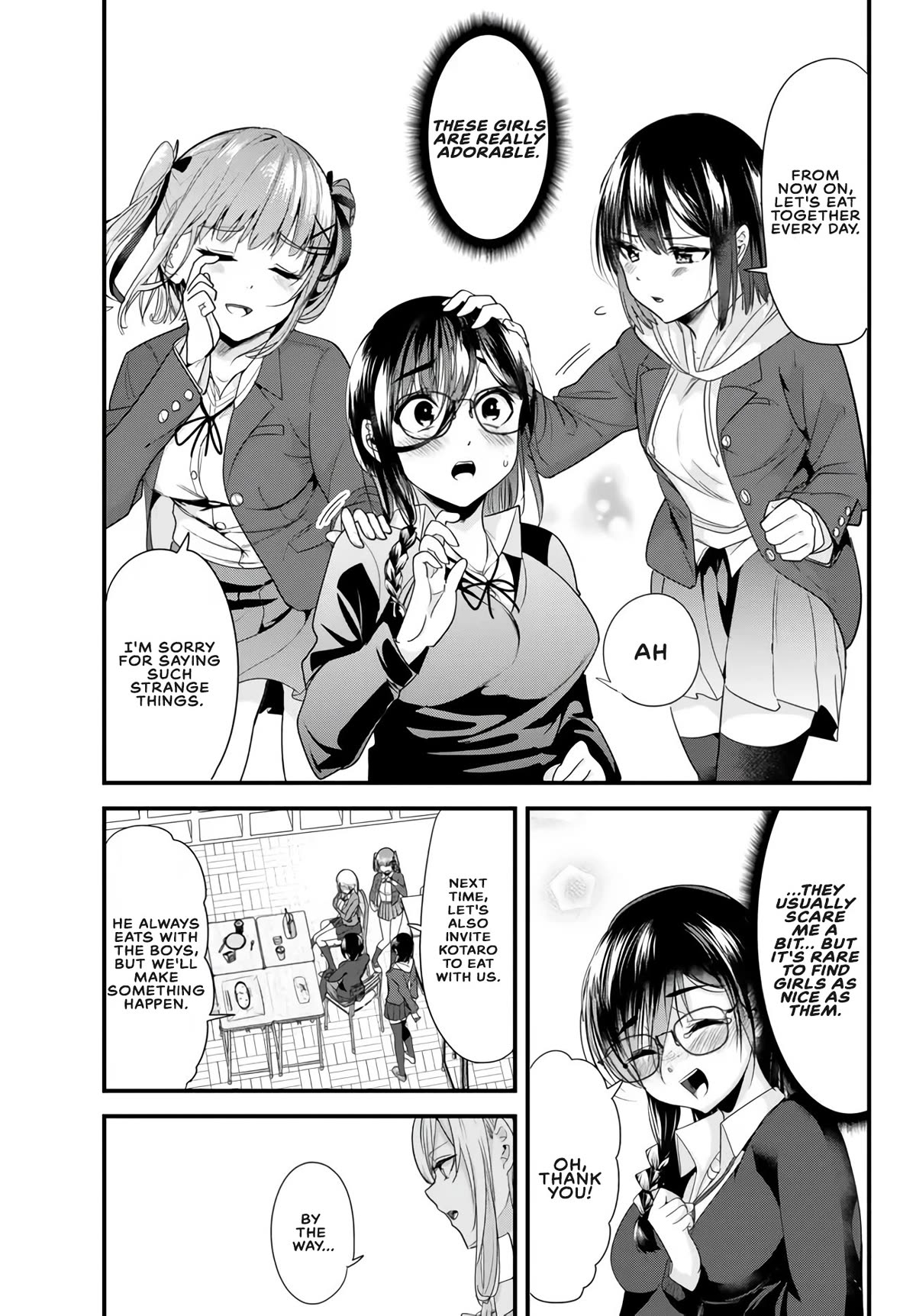 When Trying to Get Back at the Hometown Bullies, Another Battle Began Chapter 19.2 page 3 - Chapter 19.2: The battle for love at lunchtime