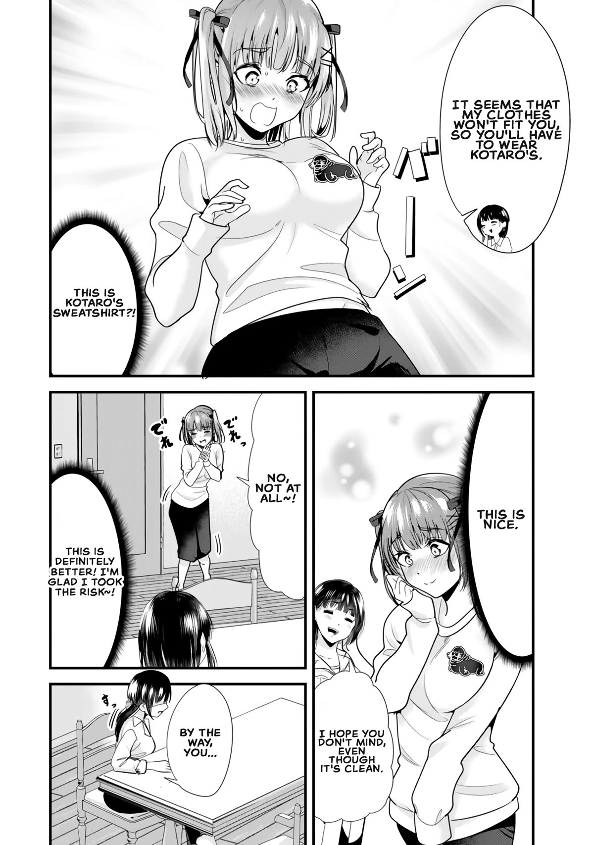 When Trying to Get Back at the Hometown Bullies, Another Battle Began Chapter 24 page 12 - Chapter 24: The battle for his sweatshirt has begun.