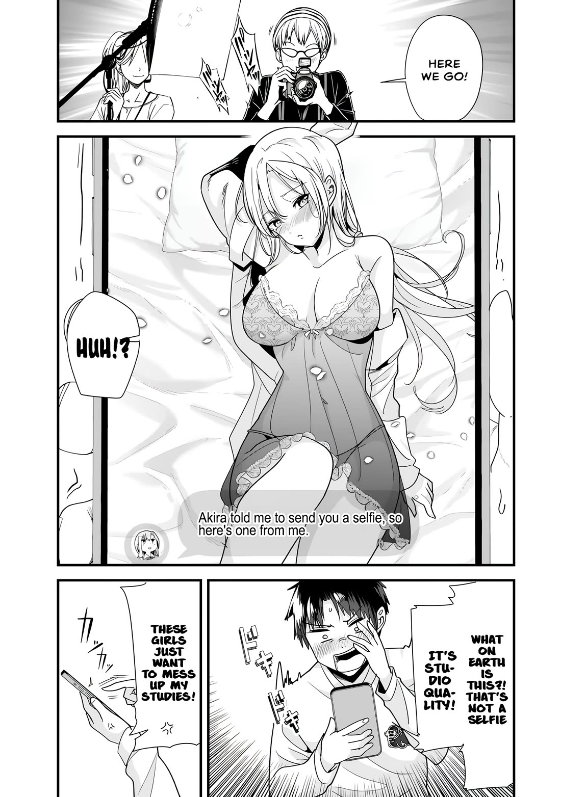 When Trying to Get Back at the Hometown Bullies, Another Battle Began Chapter 32.2 page 2 - Chapter 32.2: The battle of the selfies begins (Part 2)