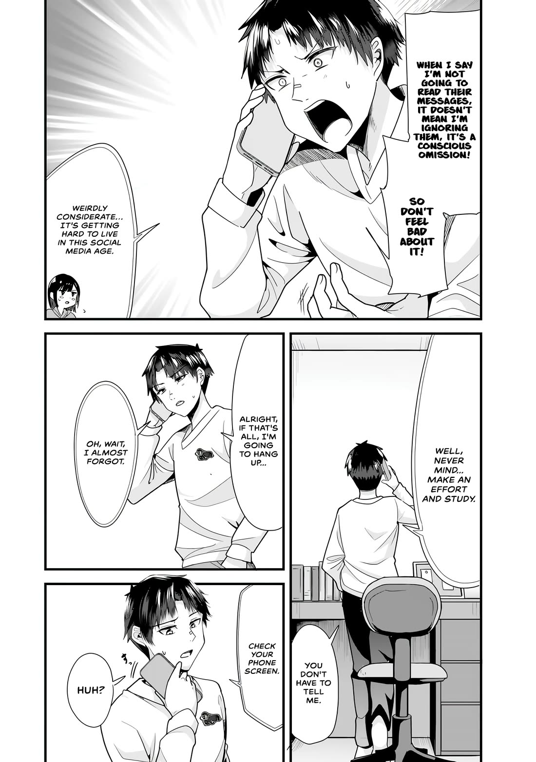 When Trying to Get Back at the Hometown Bullies, Another Battle Began Chapter 32.2 page 5 - Chapter 32.2: The battle of the selfies begins (Part 2)