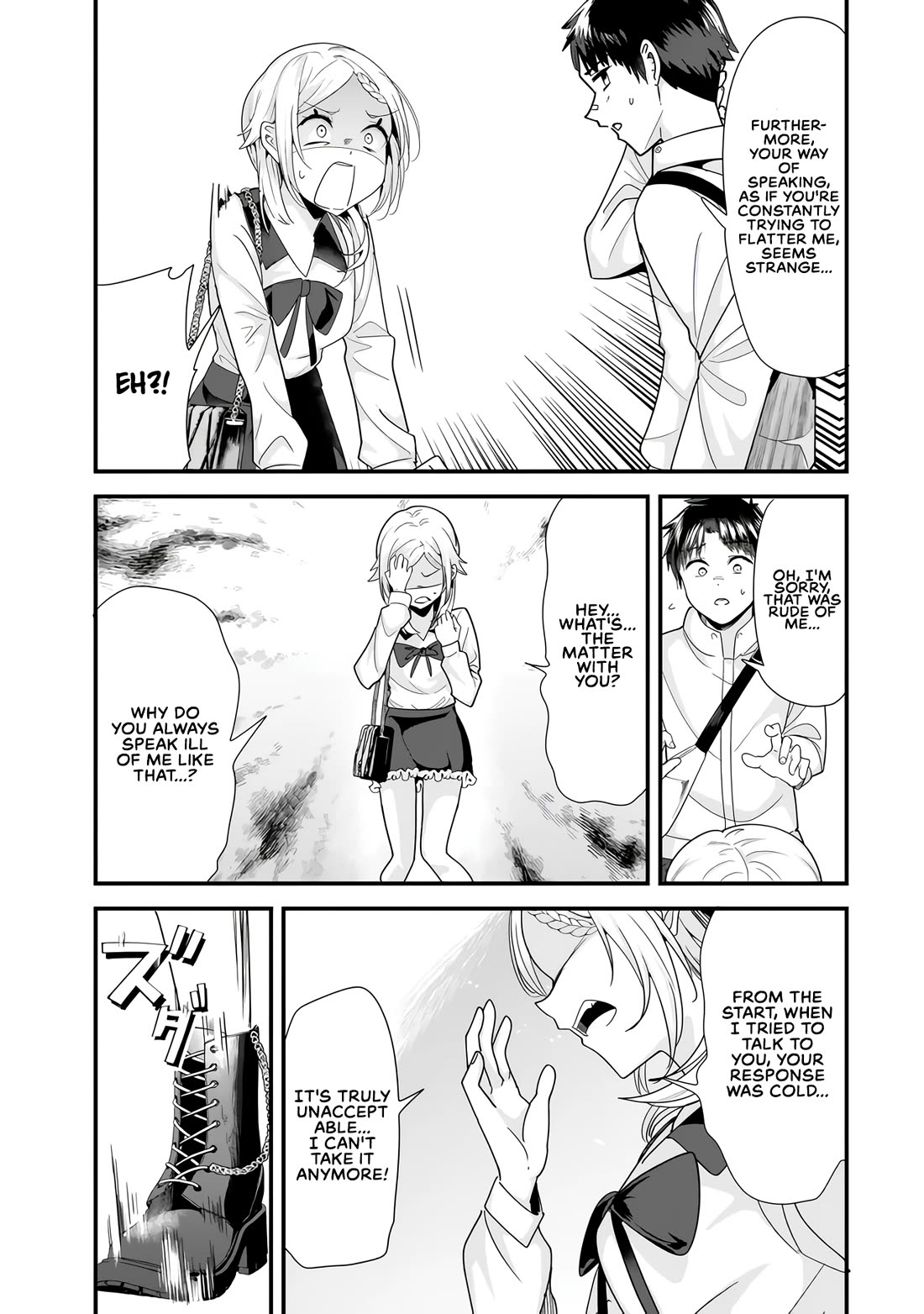 When Trying to Get Back at the Hometown Bullies, Another Battle Began Chapter 34.2 page 9 - Chapter 34.2: The battle for part-time job began.