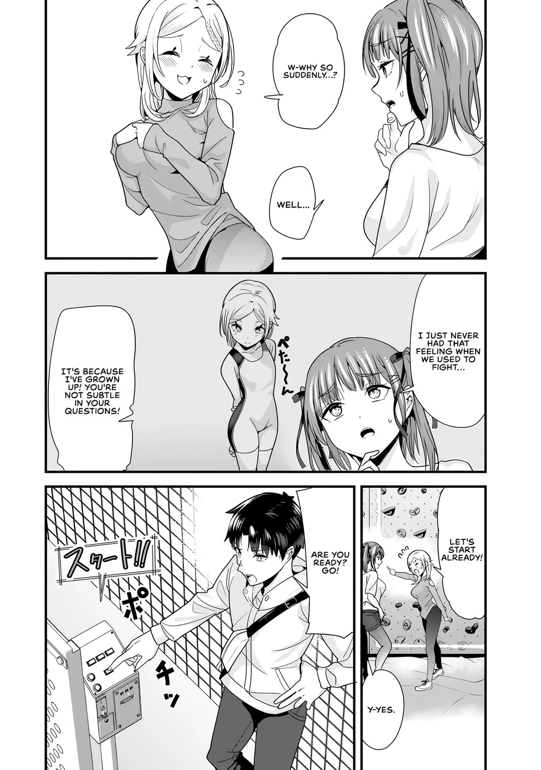 When Trying to Get Back at the Hometown Bullies, Another Battle Began Chapter 35.2 page 1 - Chapter 35.2: Climbing battle begins