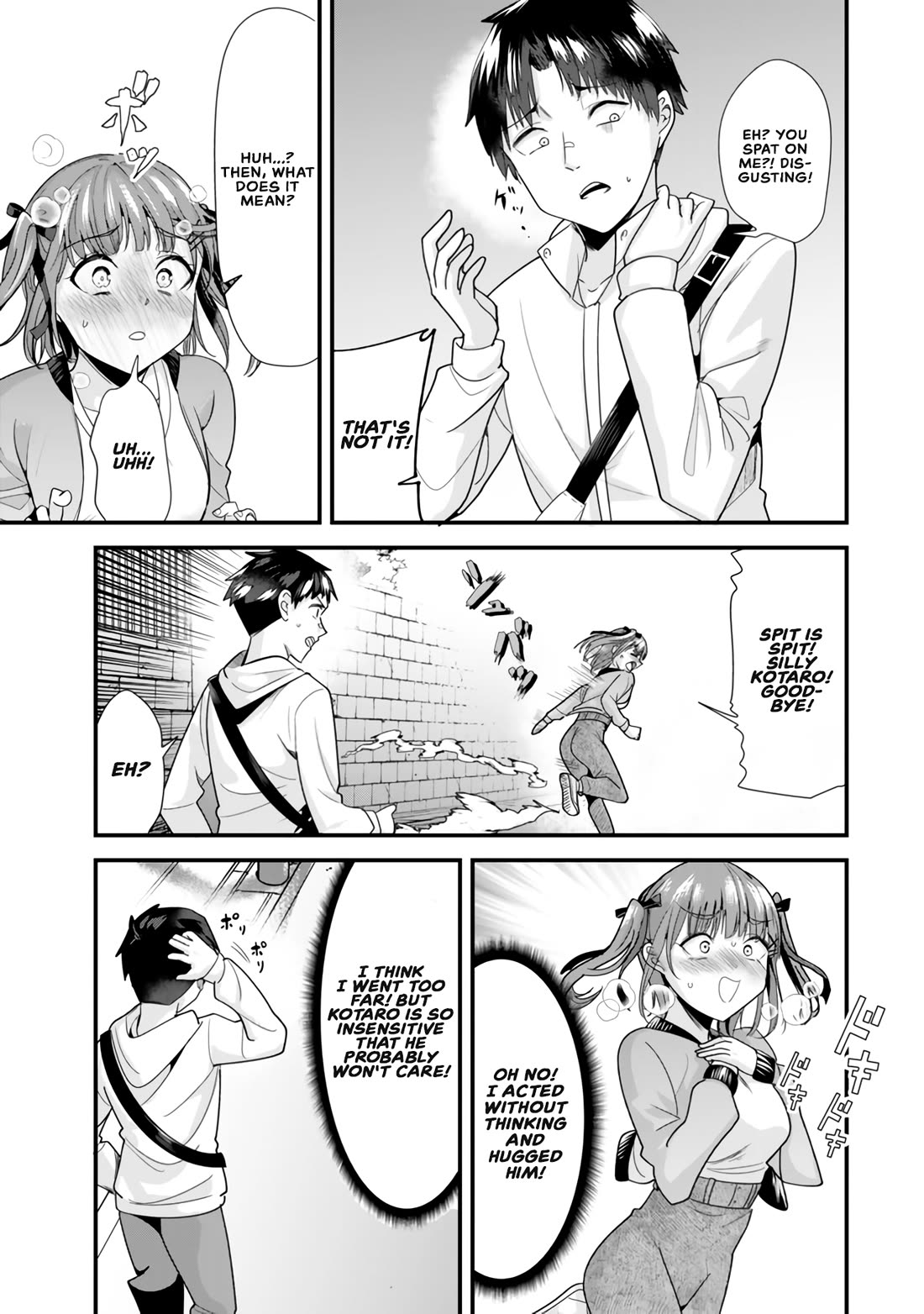 When Trying to Get Back at the Hometown Bullies, Another Battle Began Chapter 36 page 8 - Chapter 36: The spit battle has begun