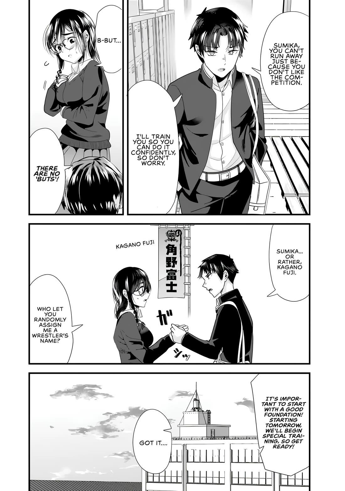 When Trying to Get Back at the Hometown Bullies, Another Battle Began Chapter 37 page 4 - Chapter 37: The sumo battle has begun