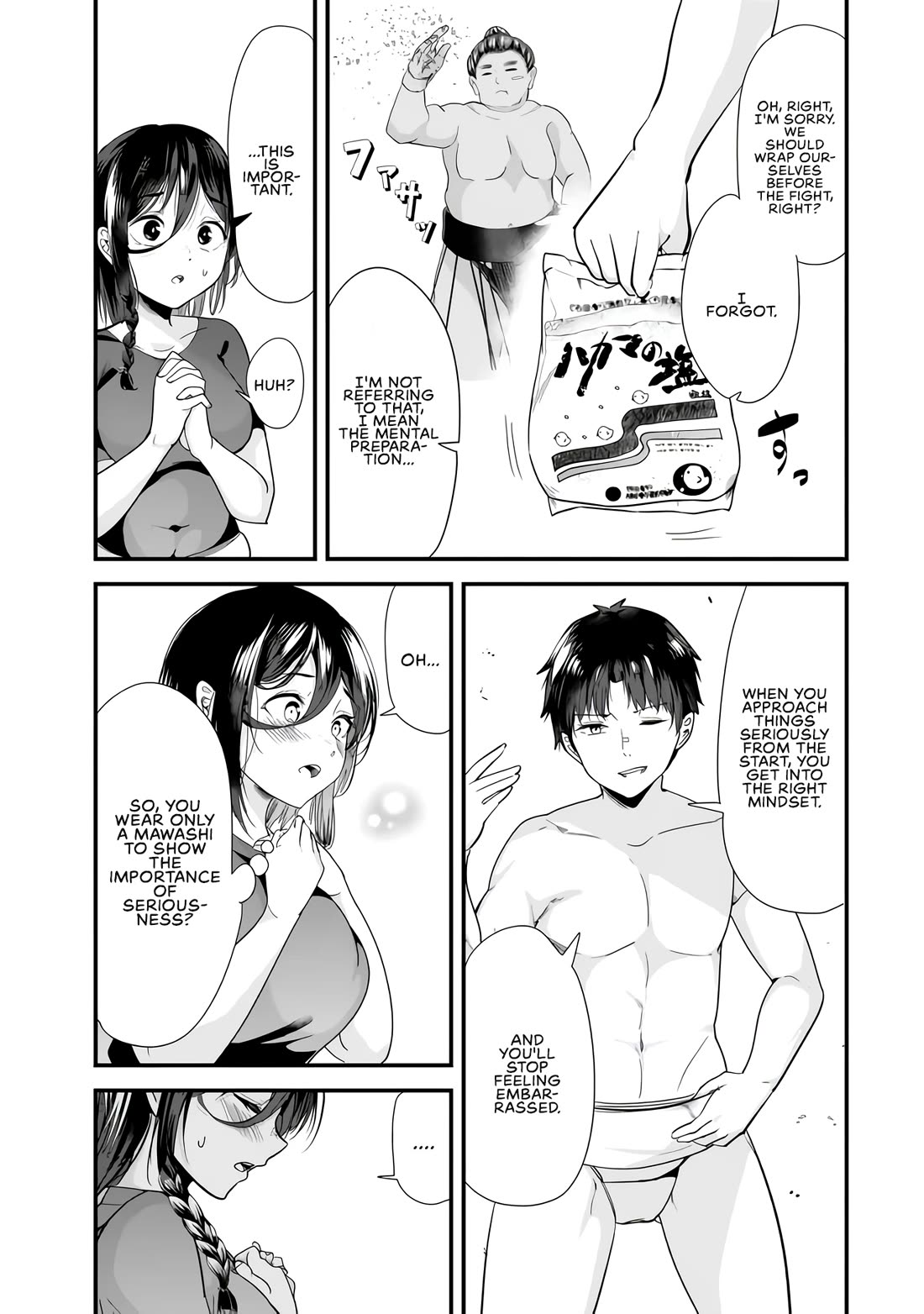 When Trying to Get Back at the Hometown Bullies, Another Battle Began Chapter 37 page 7 - Chapter 37: The sumo battle has begun